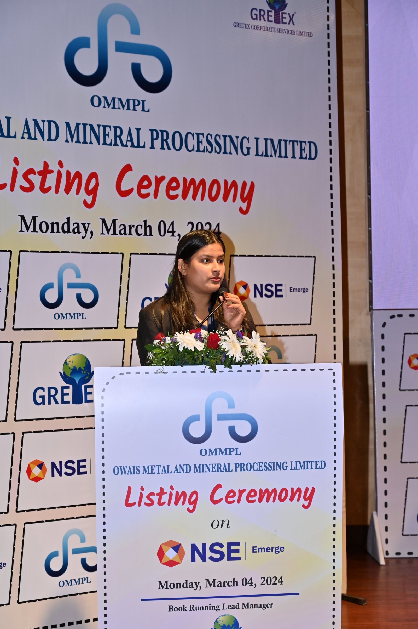 Owais Metal And Minerals Processing Listing Ceremony Photos