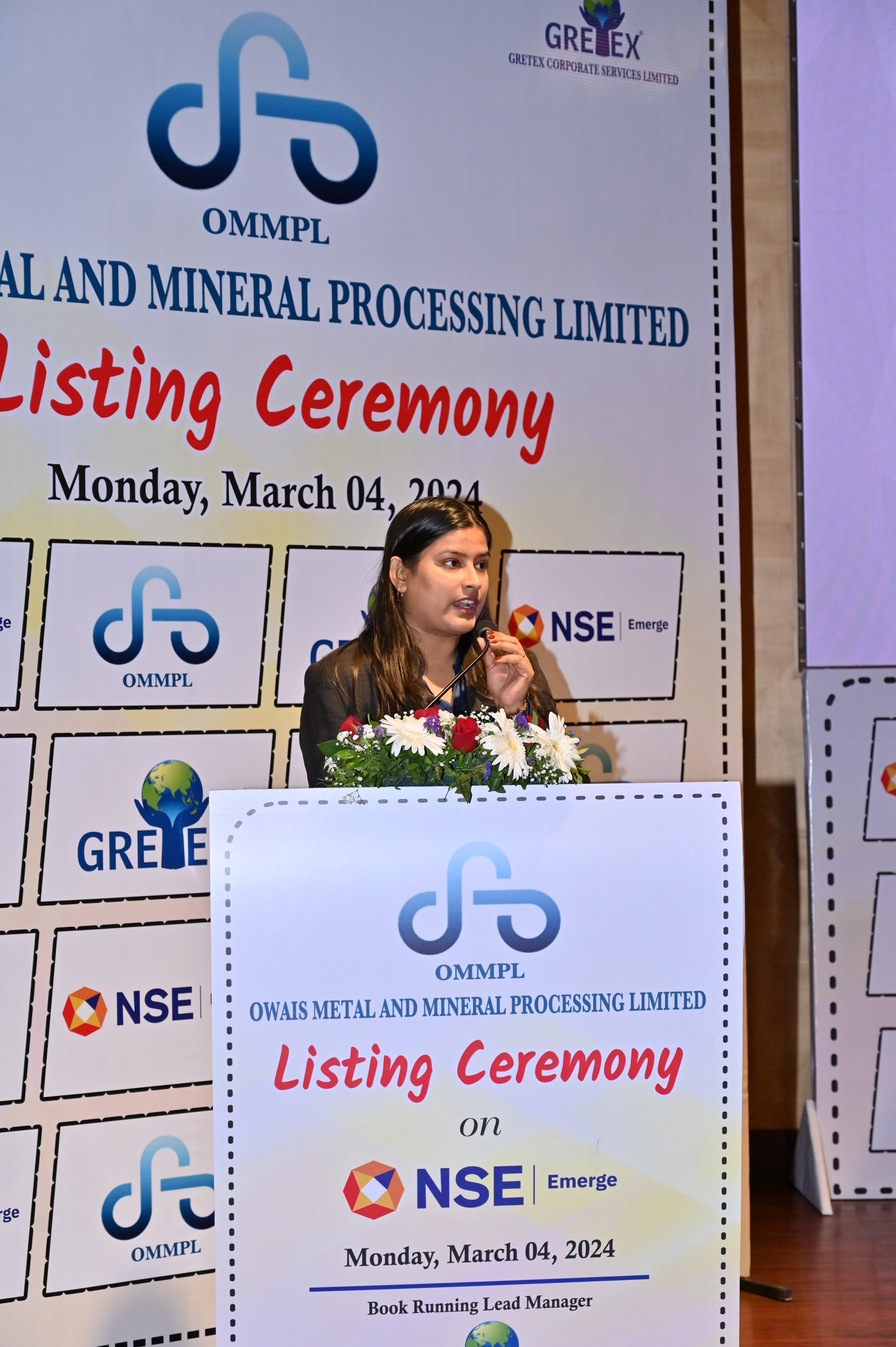 Owais Metal And Minerals Processing Listing Ceremony Photos