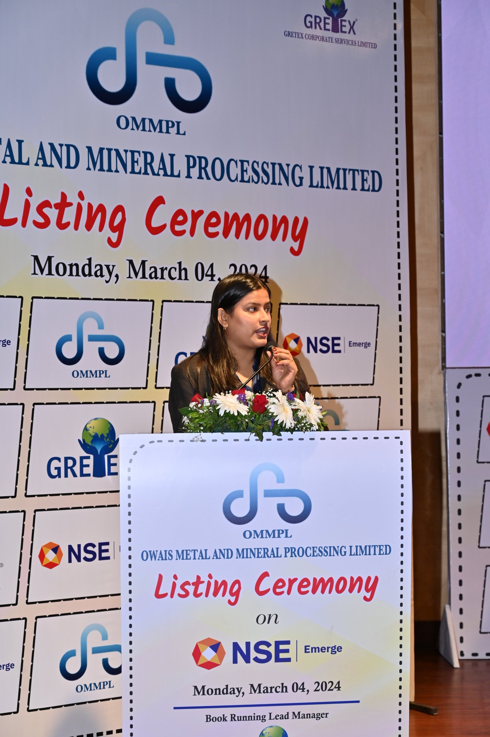 Owais Metal And Minerals Processing Listing Ceremony Photos