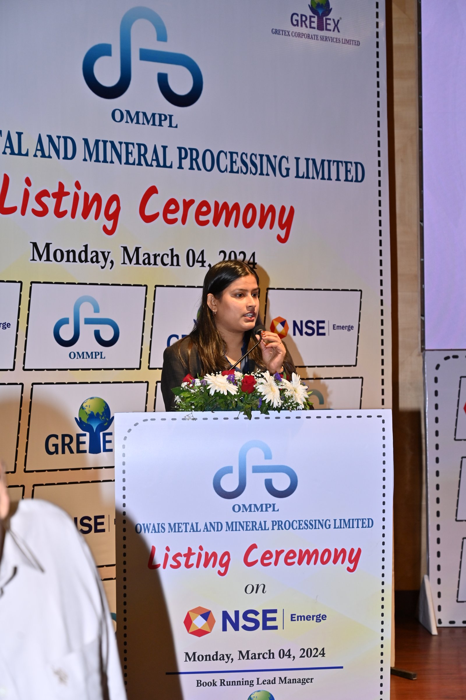 Owais Metal And Minerals Processing Listing Ceremony Photos