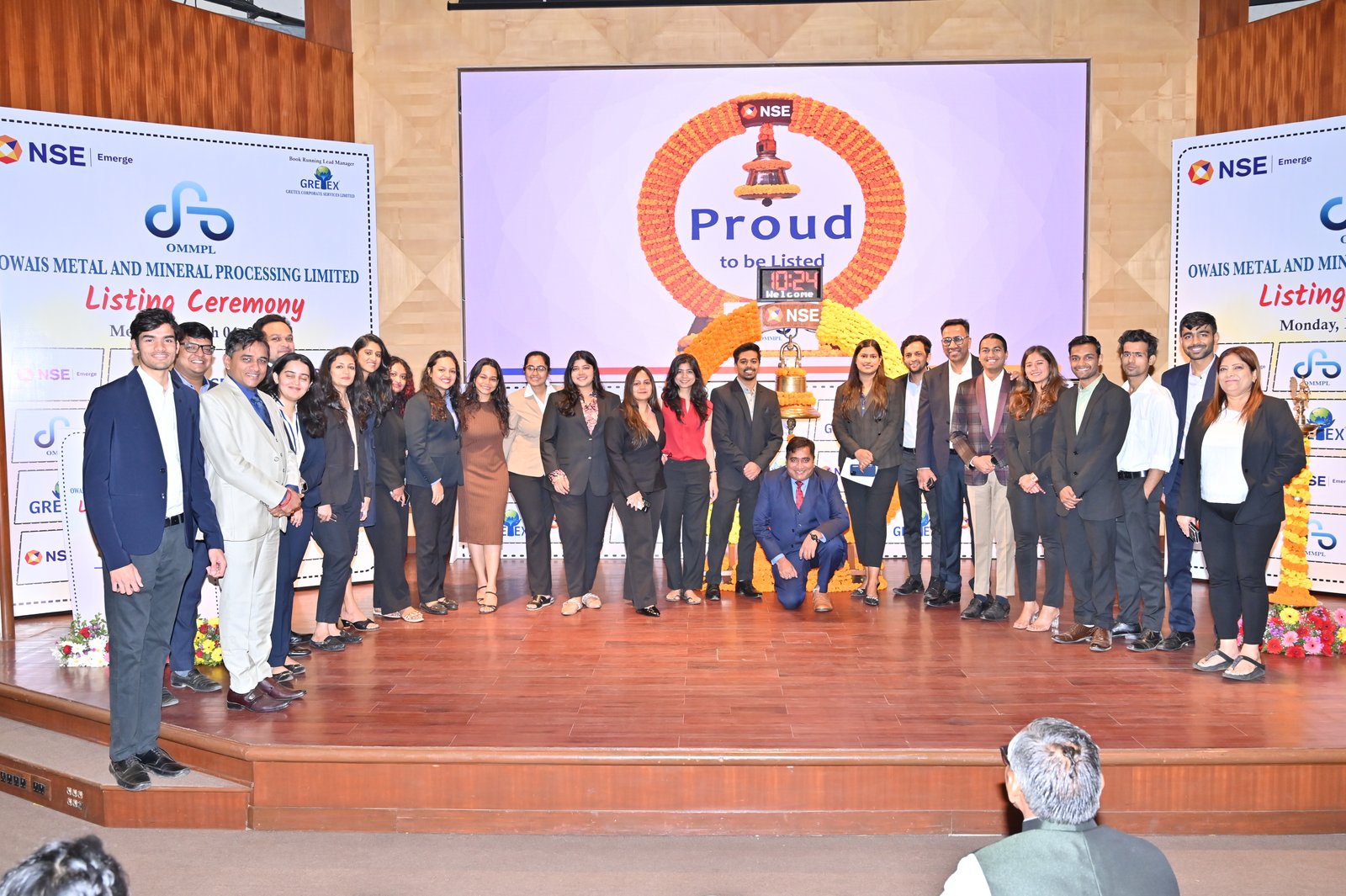 Owais Metal And Minerals Processing Listing Ceremony Photos