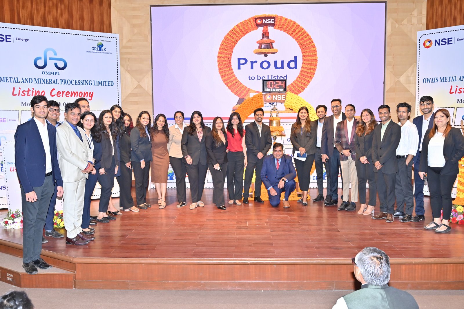 Owais Metal And Minerals Processing Listing Ceremony Photos