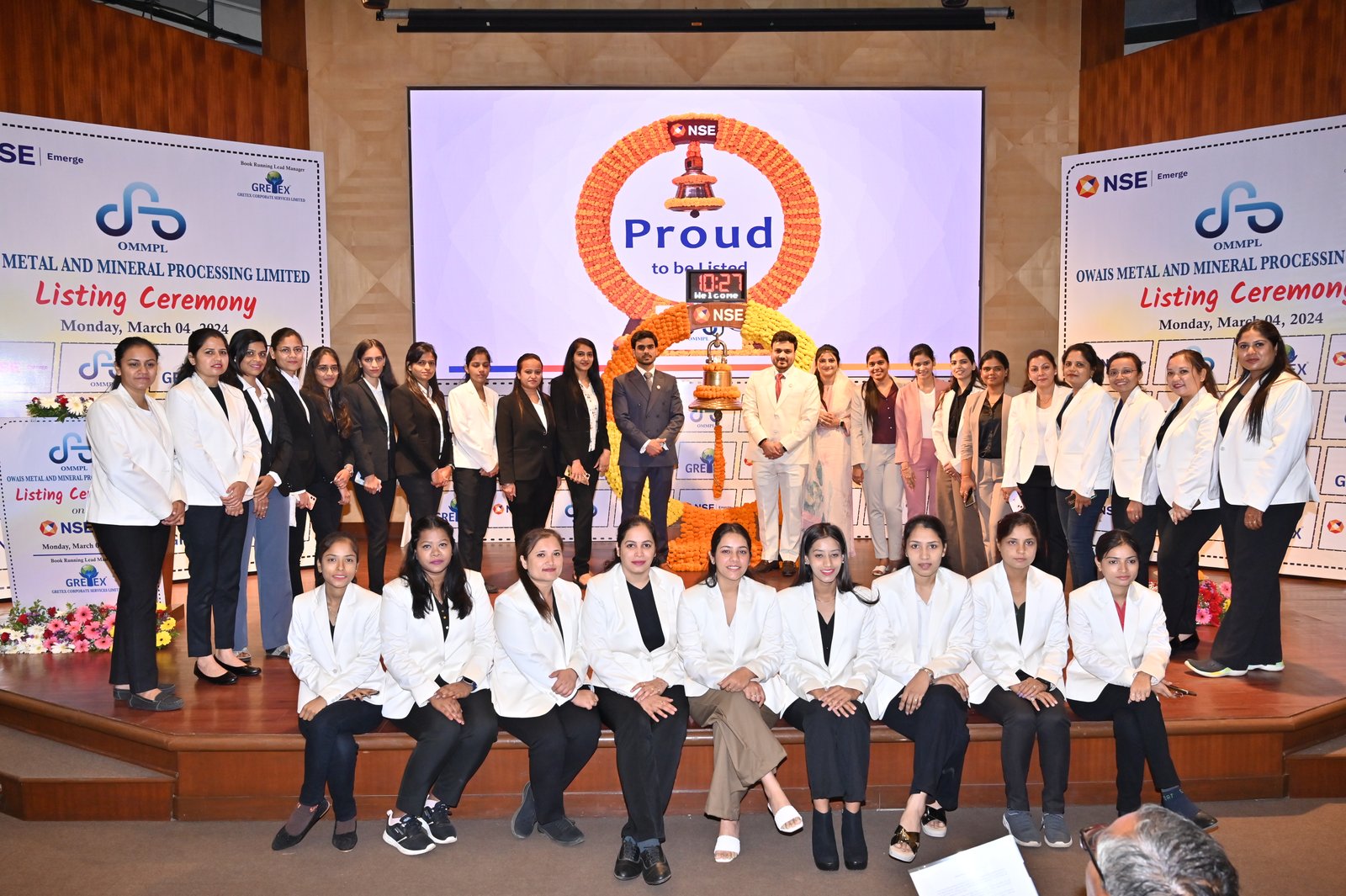 Owais Metal And Minerals Processing Listing Ceremony Photos