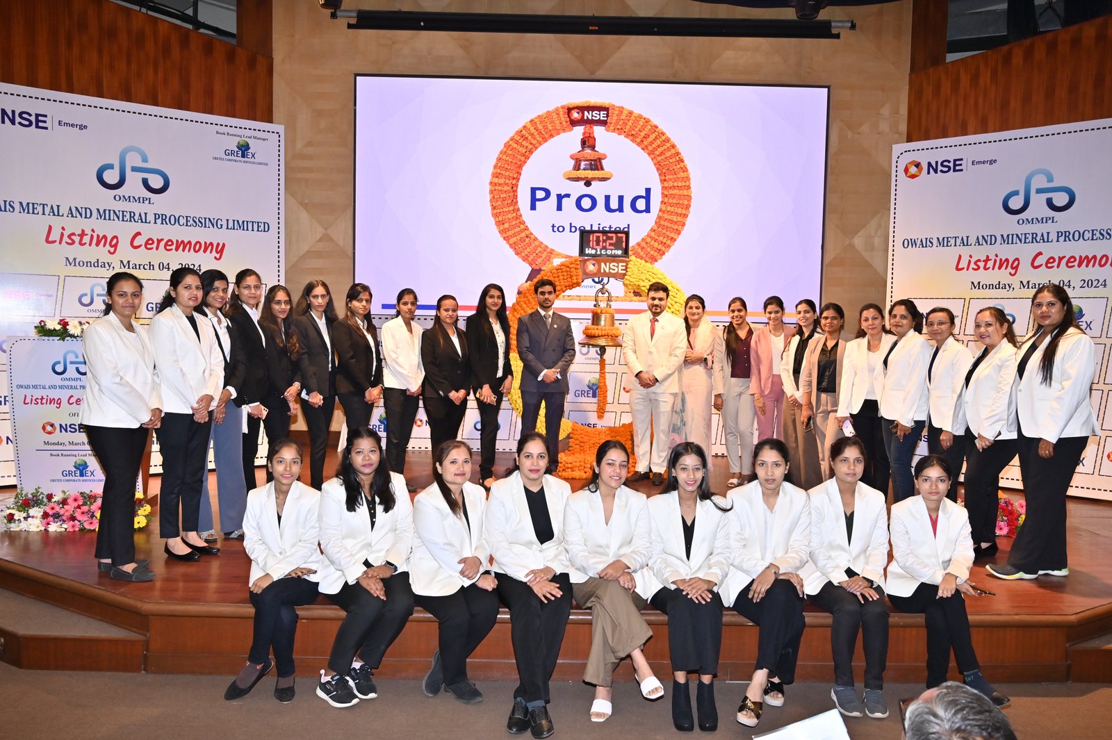 Owais Metal And Minerals Processing Listing Ceremony Photos