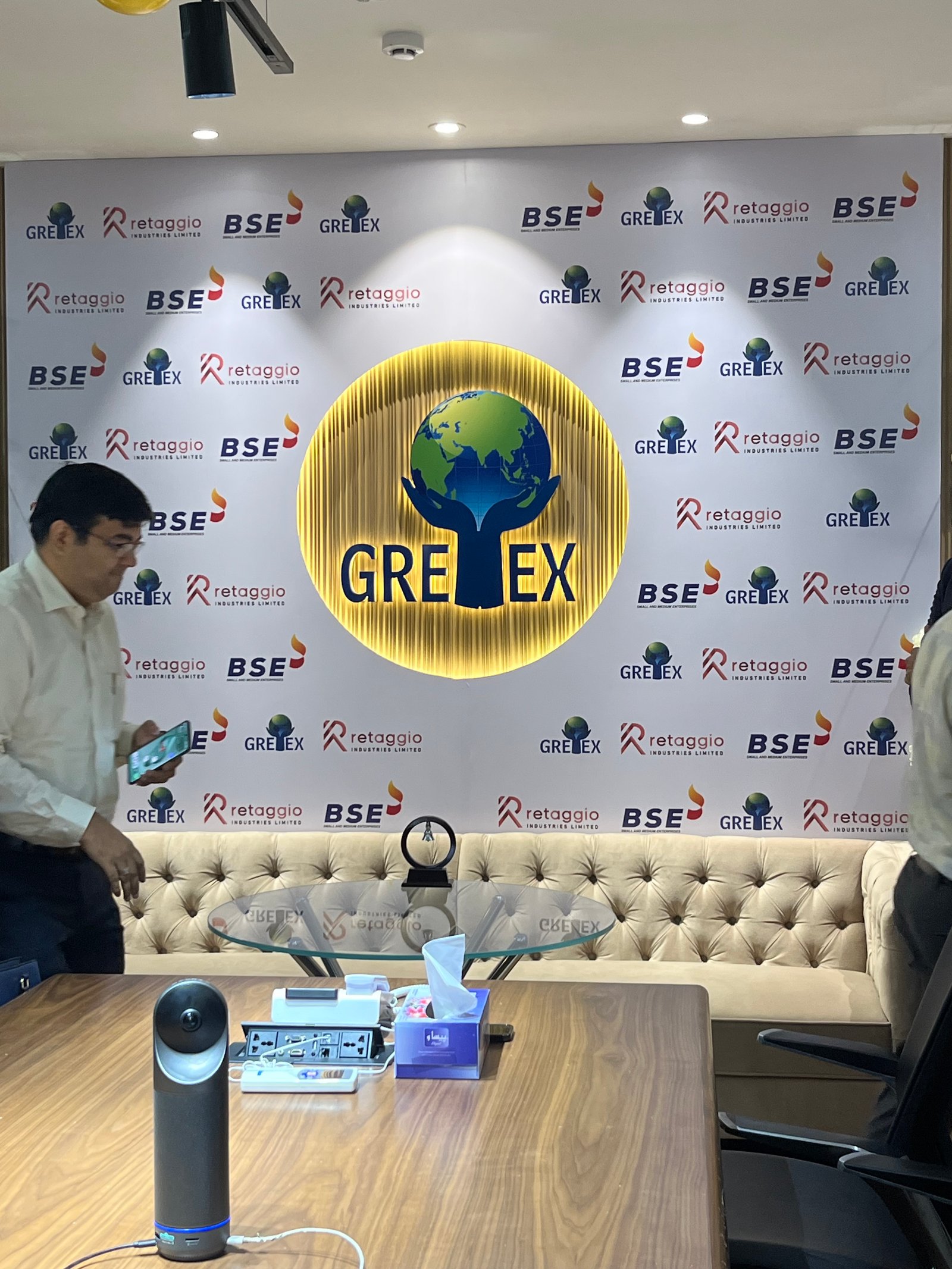 Retaggio Industries Limited Listing Ceremony Photos