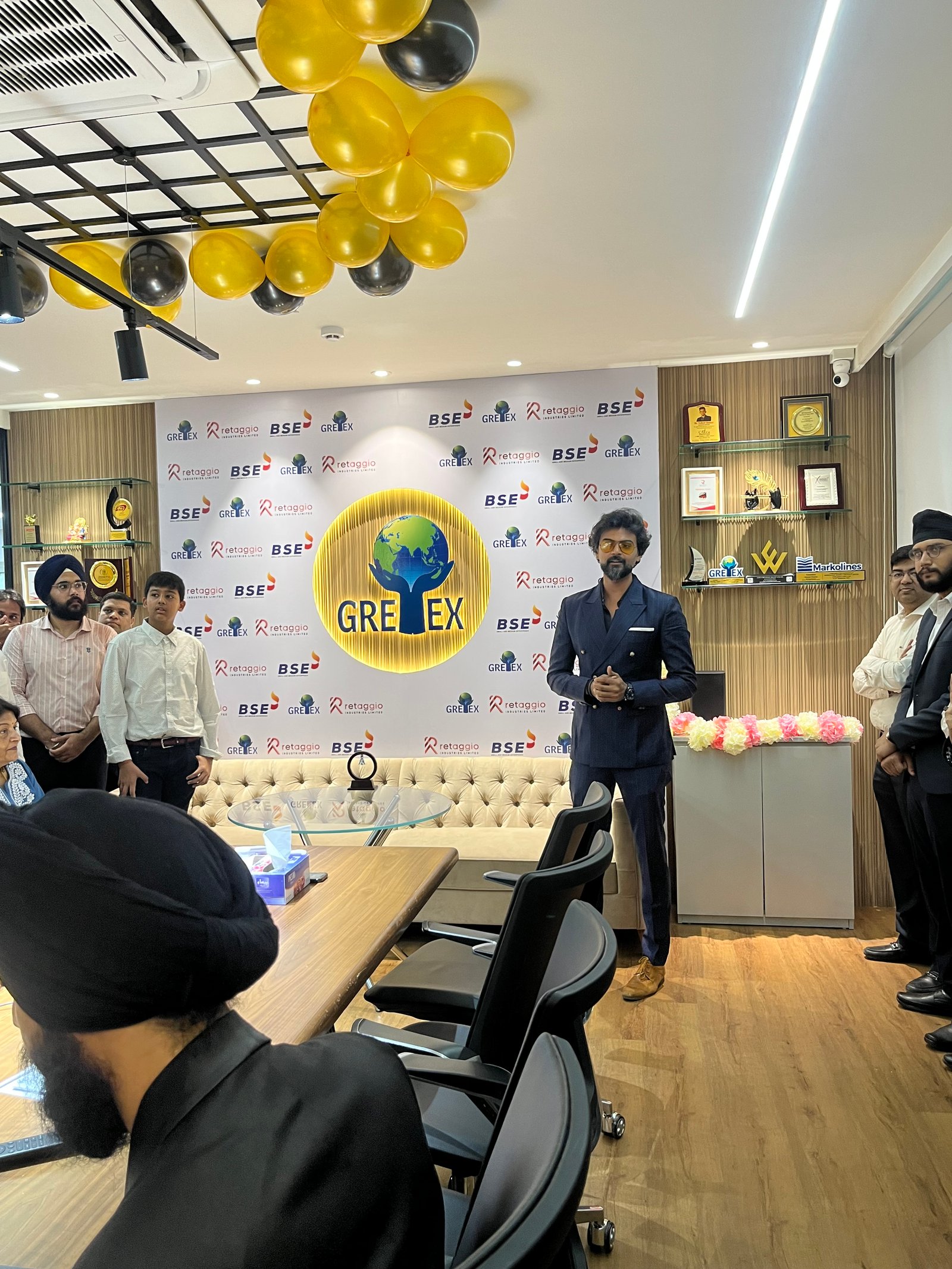 Retaggio Industries Limited Listing Ceremony Photos