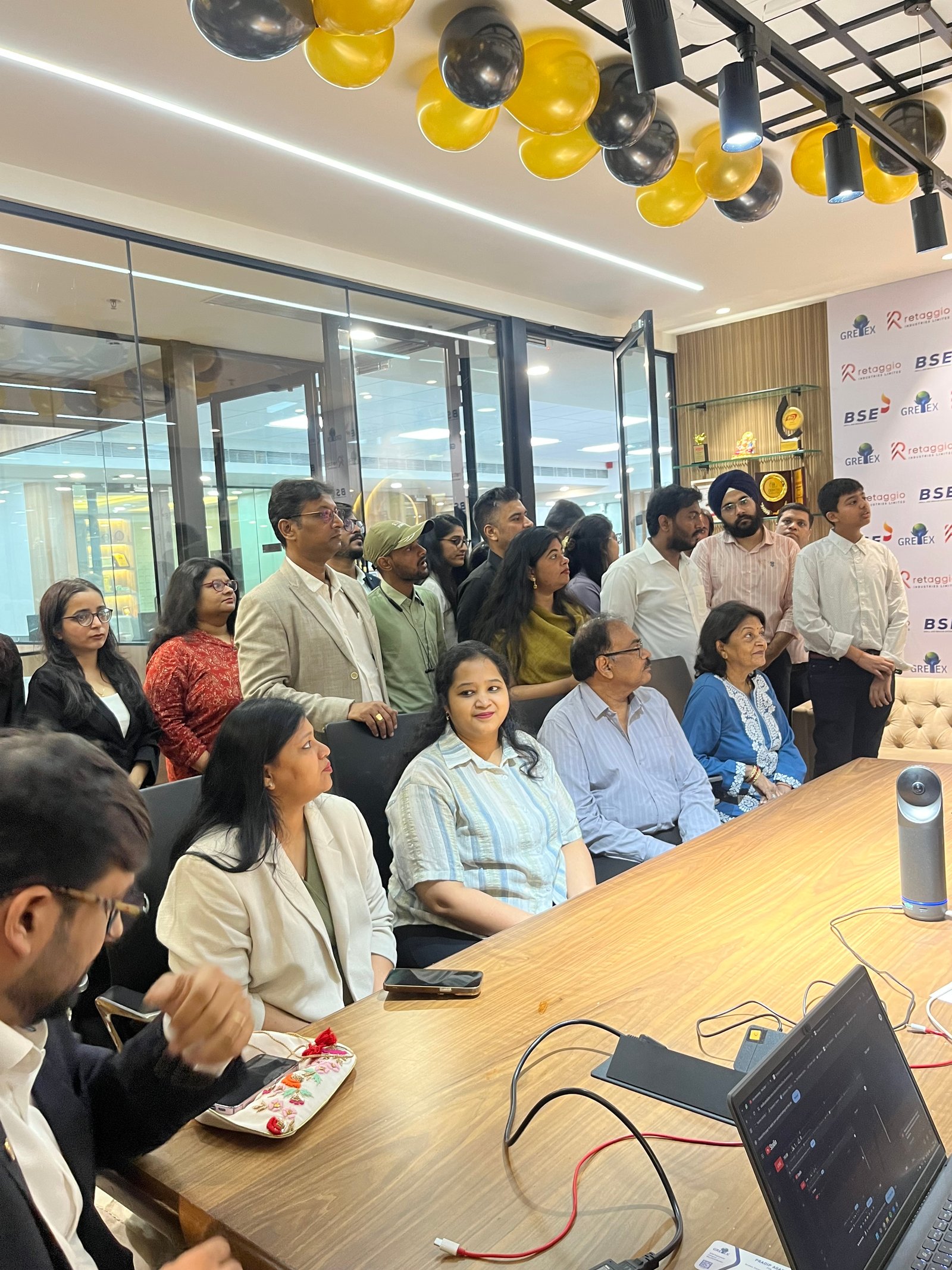 Retaggio Industries Limited Listing Ceremony Photos