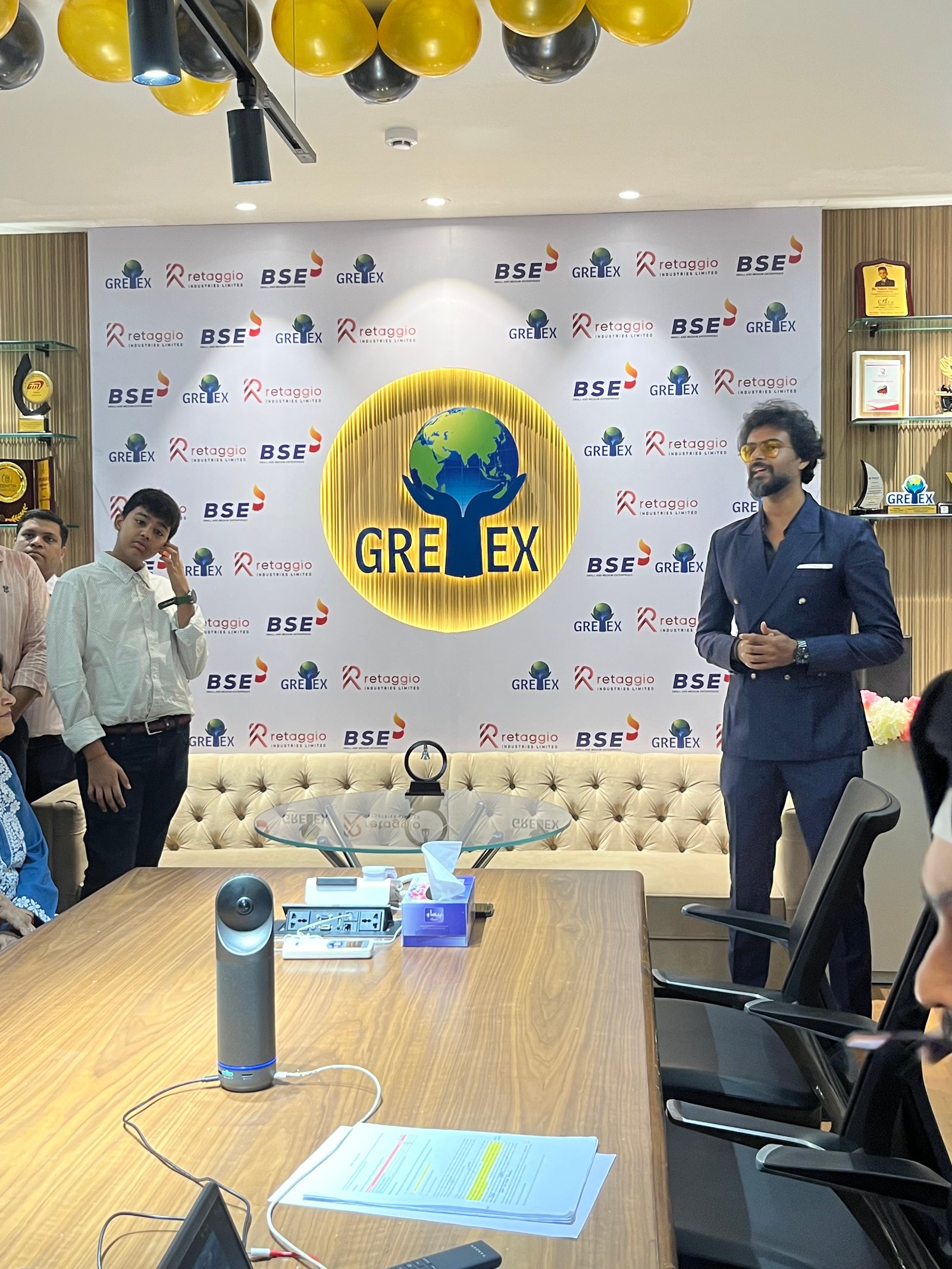 Retaggio Industries Limited Listing Ceremony Photos