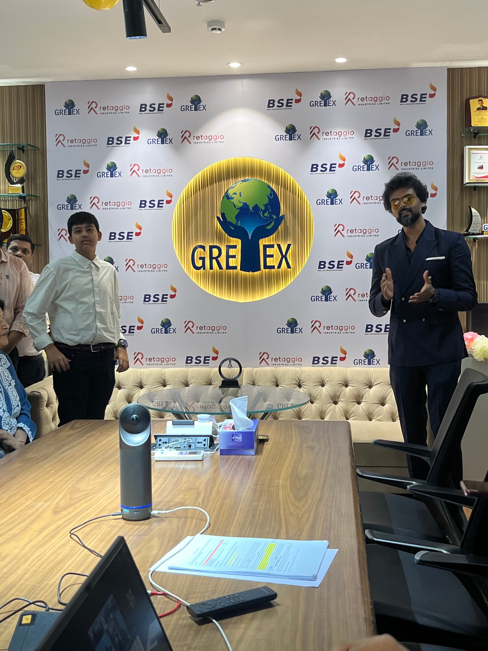 Retaggio Industries Limited Listing Ceremony Photos