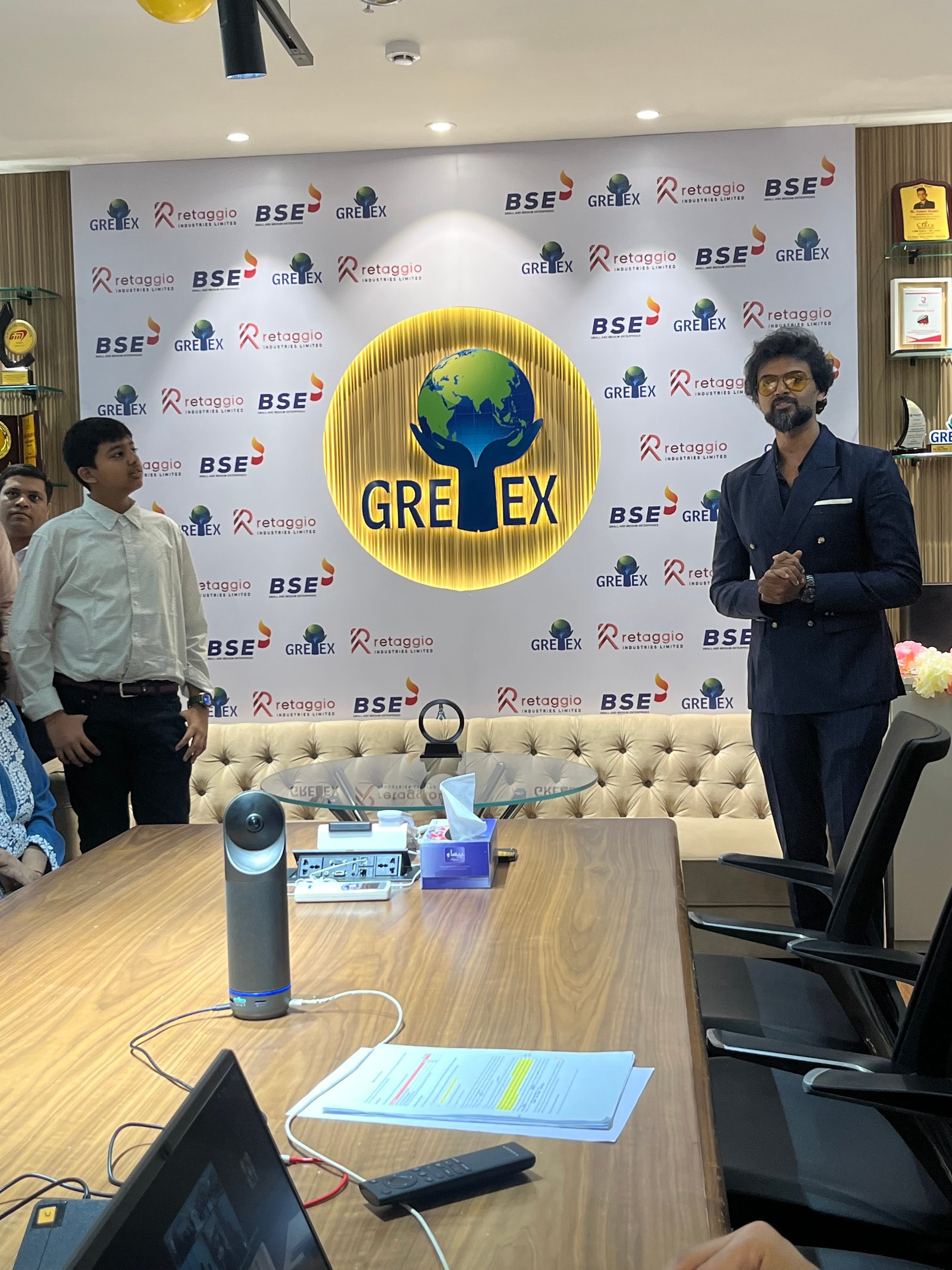 Retaggio Industries Limited Listing Ceremony Photos