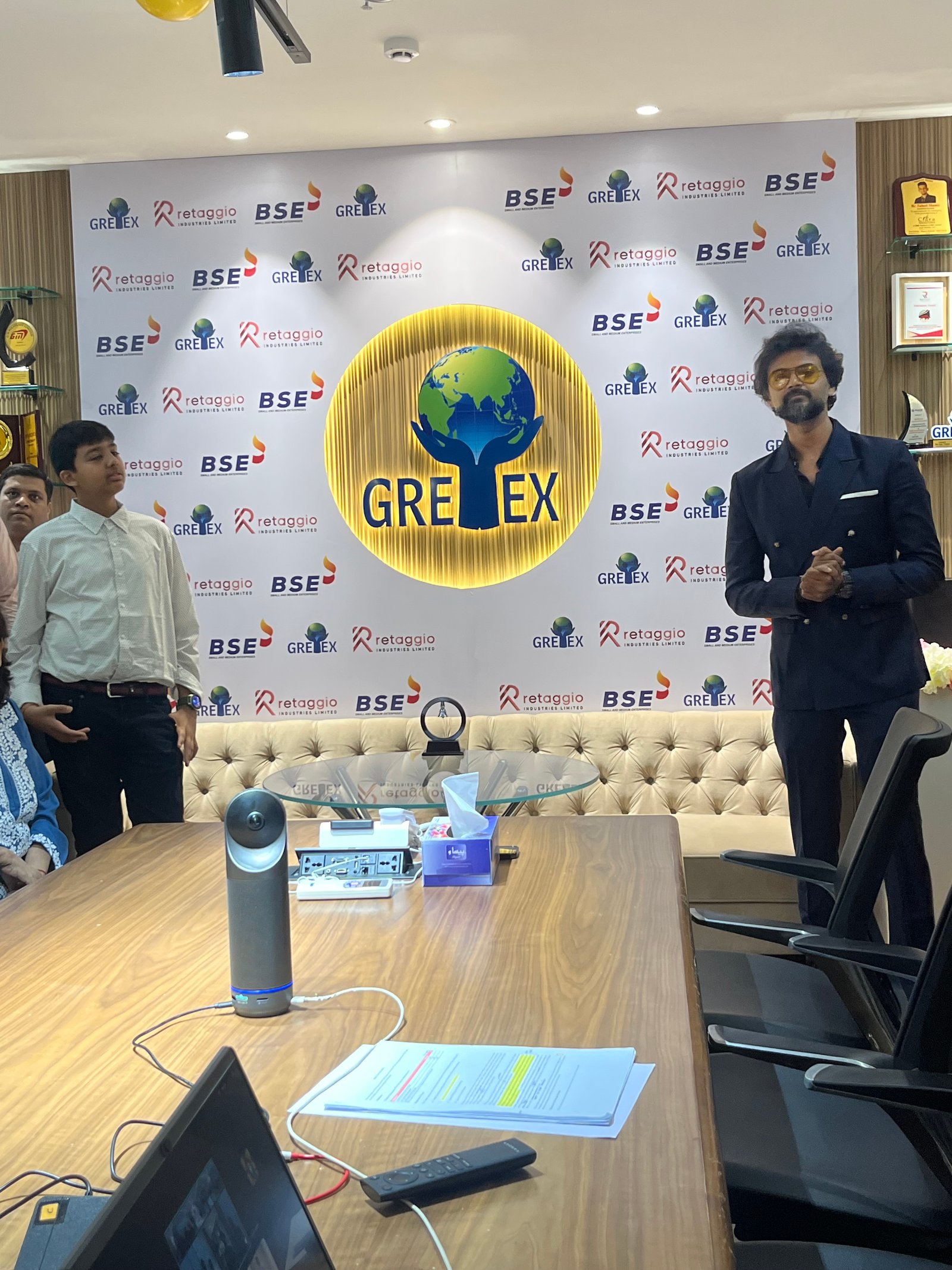 Retaggio Industries Limited Listing Ceremony Photos