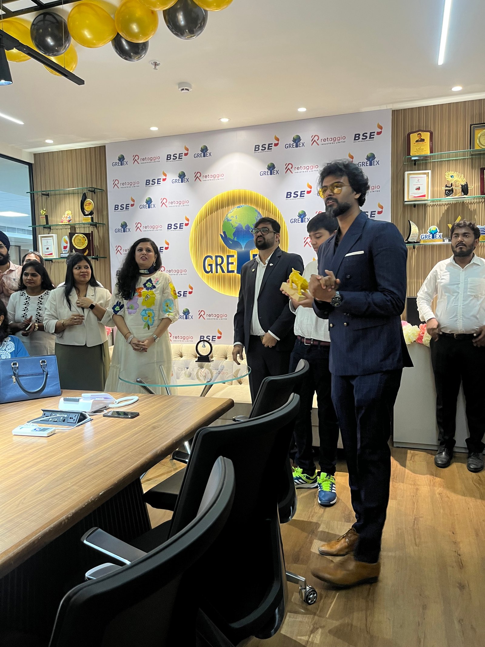 Retaggio Industries Limited Listing Ceremony Photos