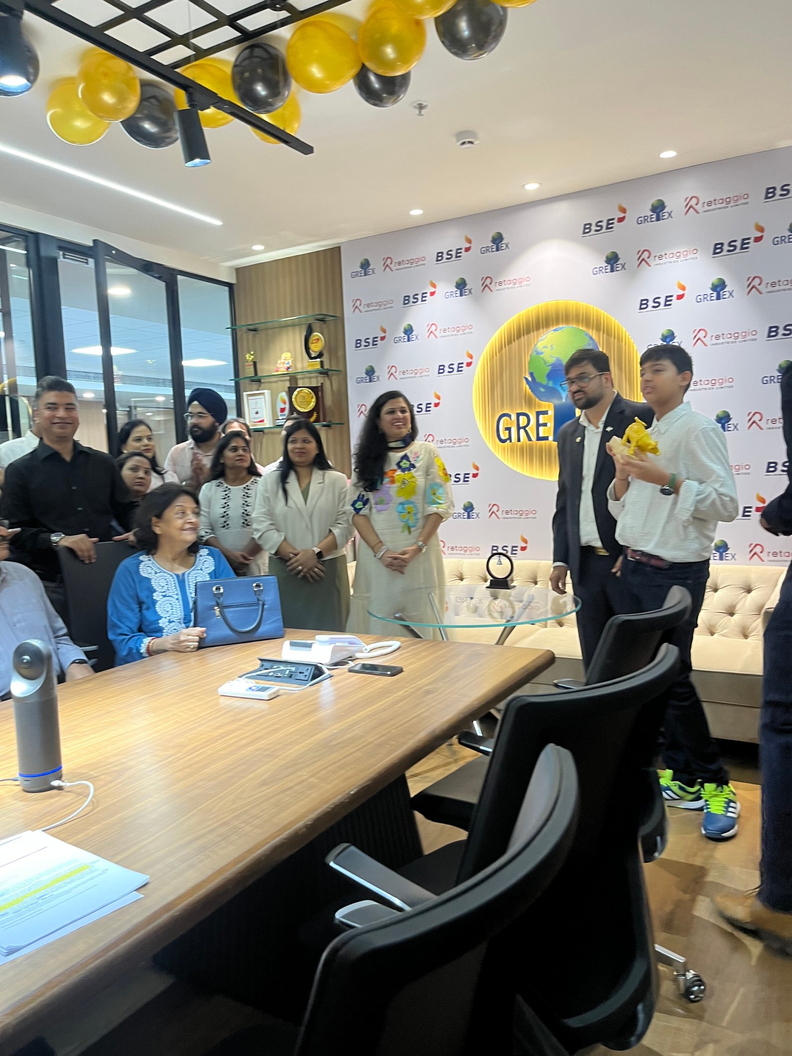 Retaggio Industries Limited Listing Ceremony Photos