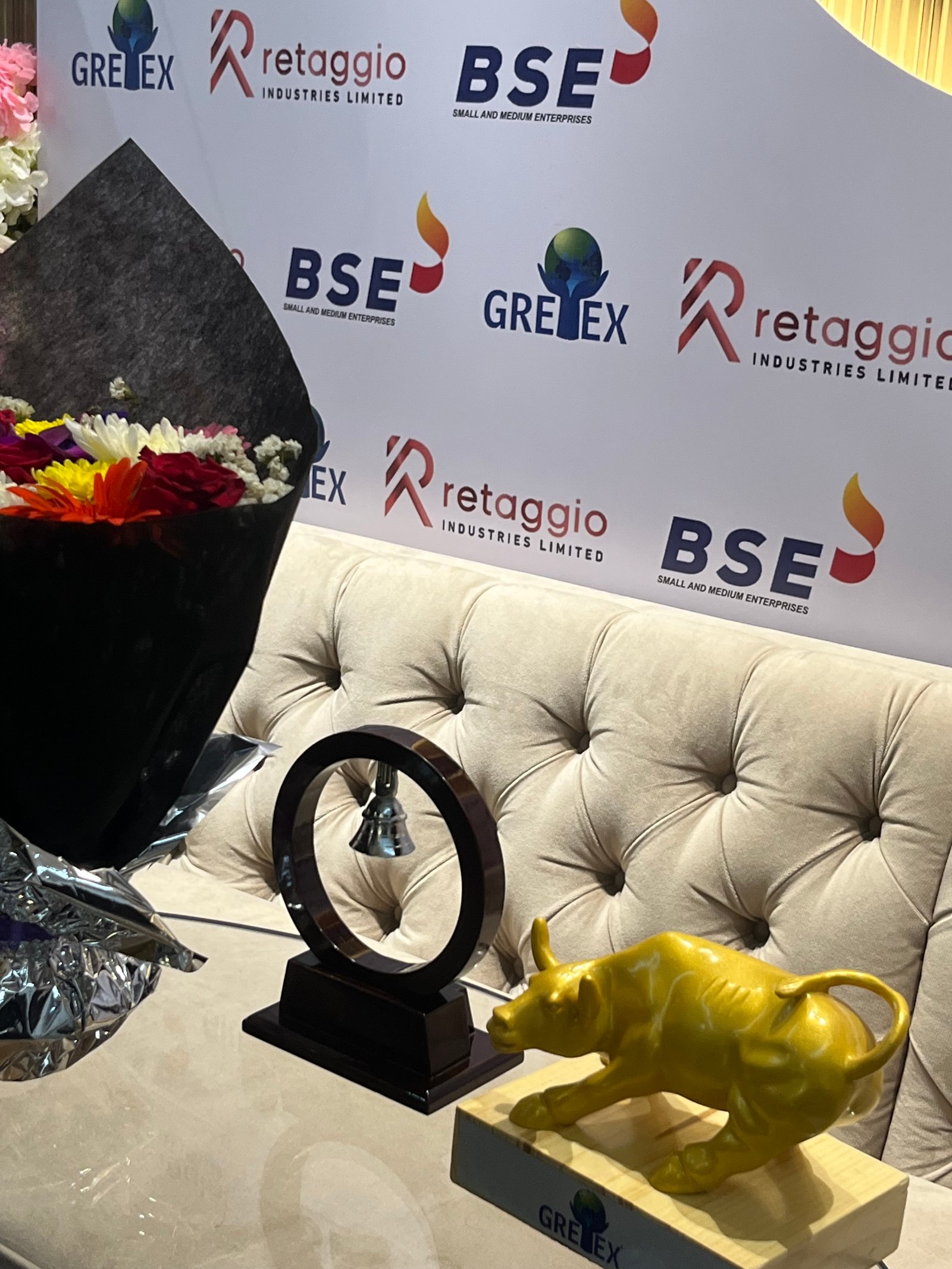 Retaggio Industries Limited Listing Ceremony Photos