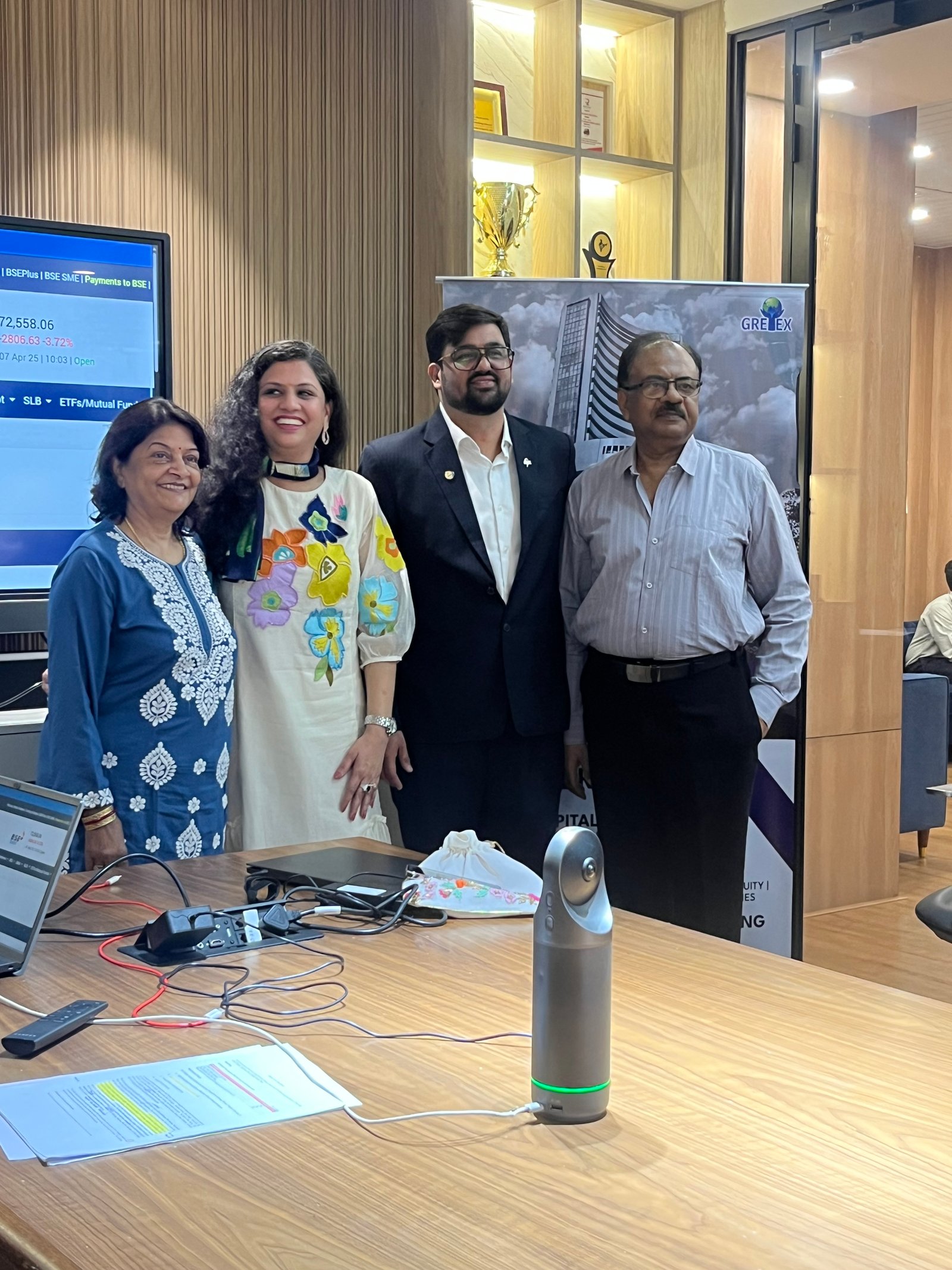 Retaggio Industries Limited Listing Ceremony Photos