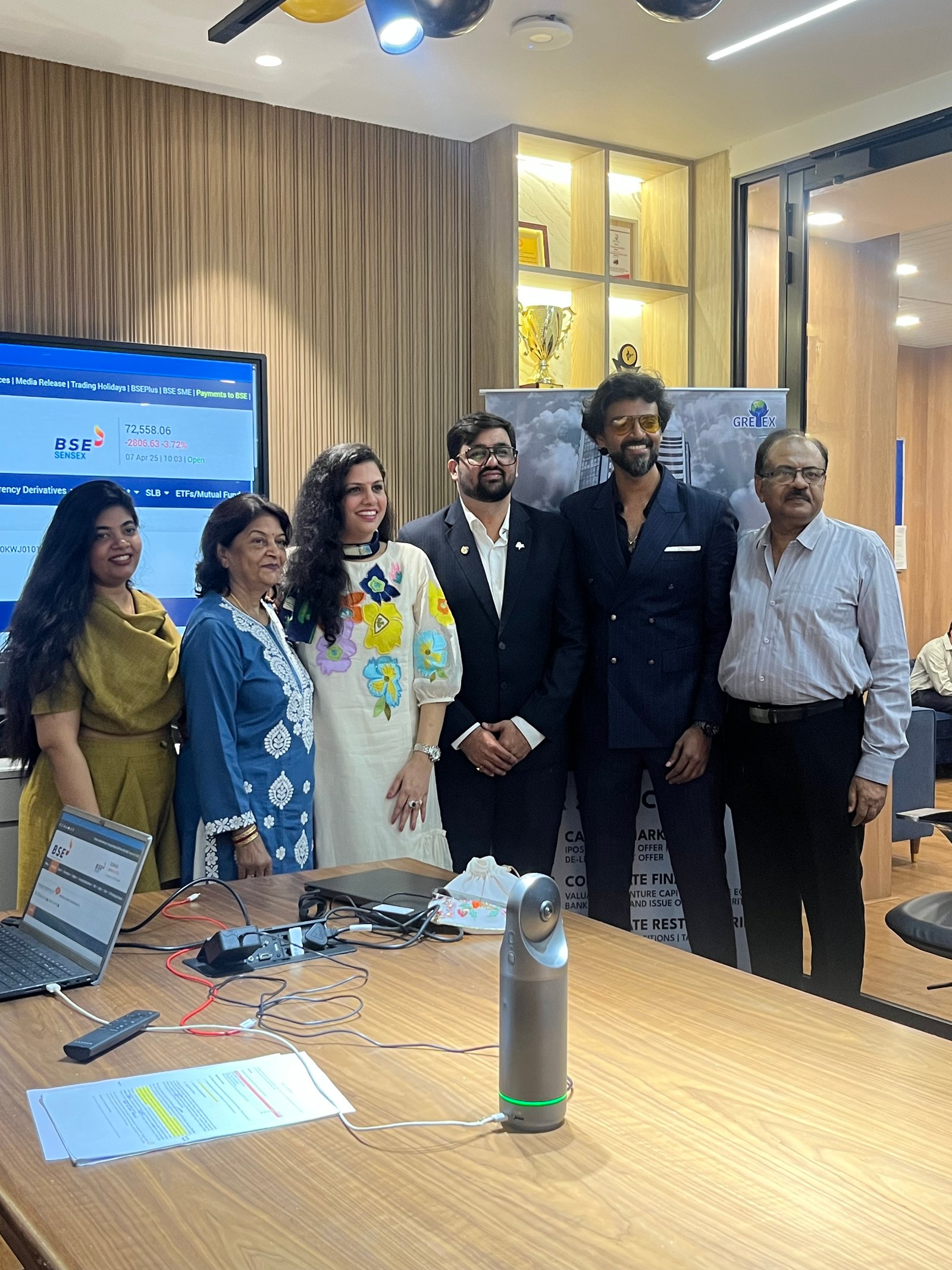 Retaggio Industries Limited Listing Ceremony Photos