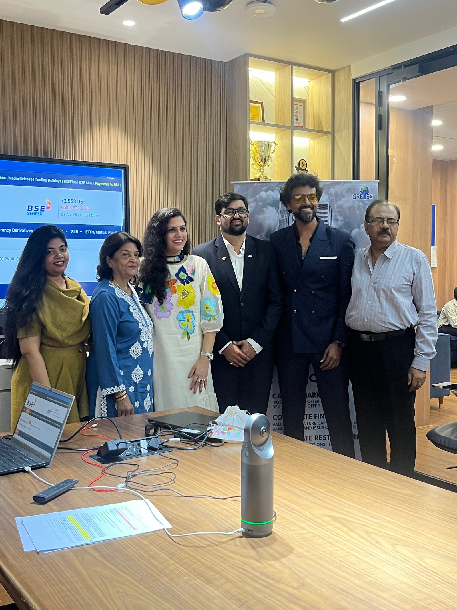 Retaggio Industries Limited Listing Ceremony Photos