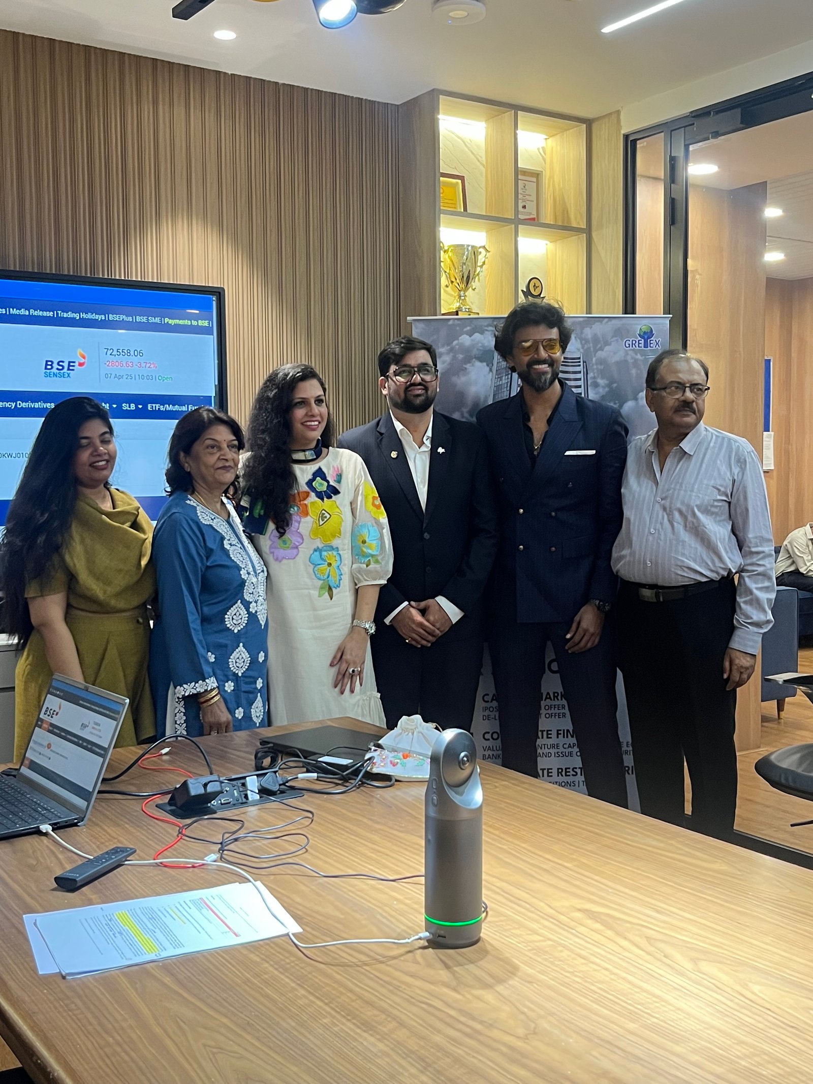 Retaggio Industries Limited Listing Ceremony Photos