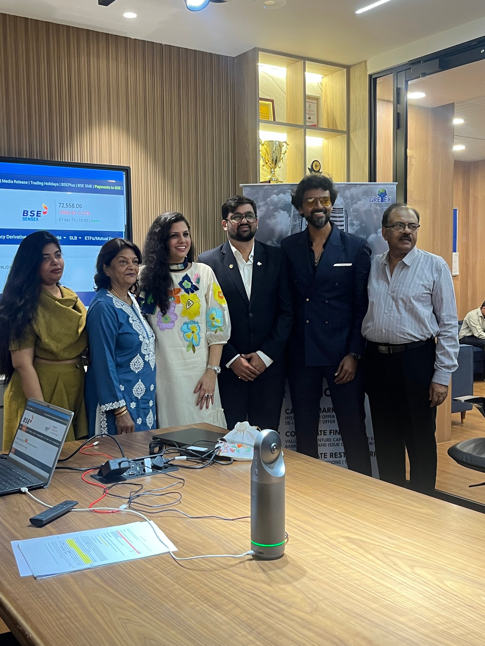 Retaggio Industries Limited Listing Ceremony Photos