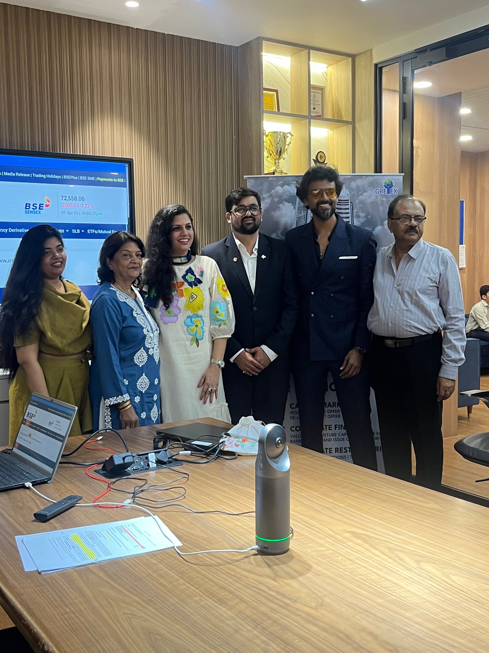 Retaggio Industries Limited Listing Ceremony Photos