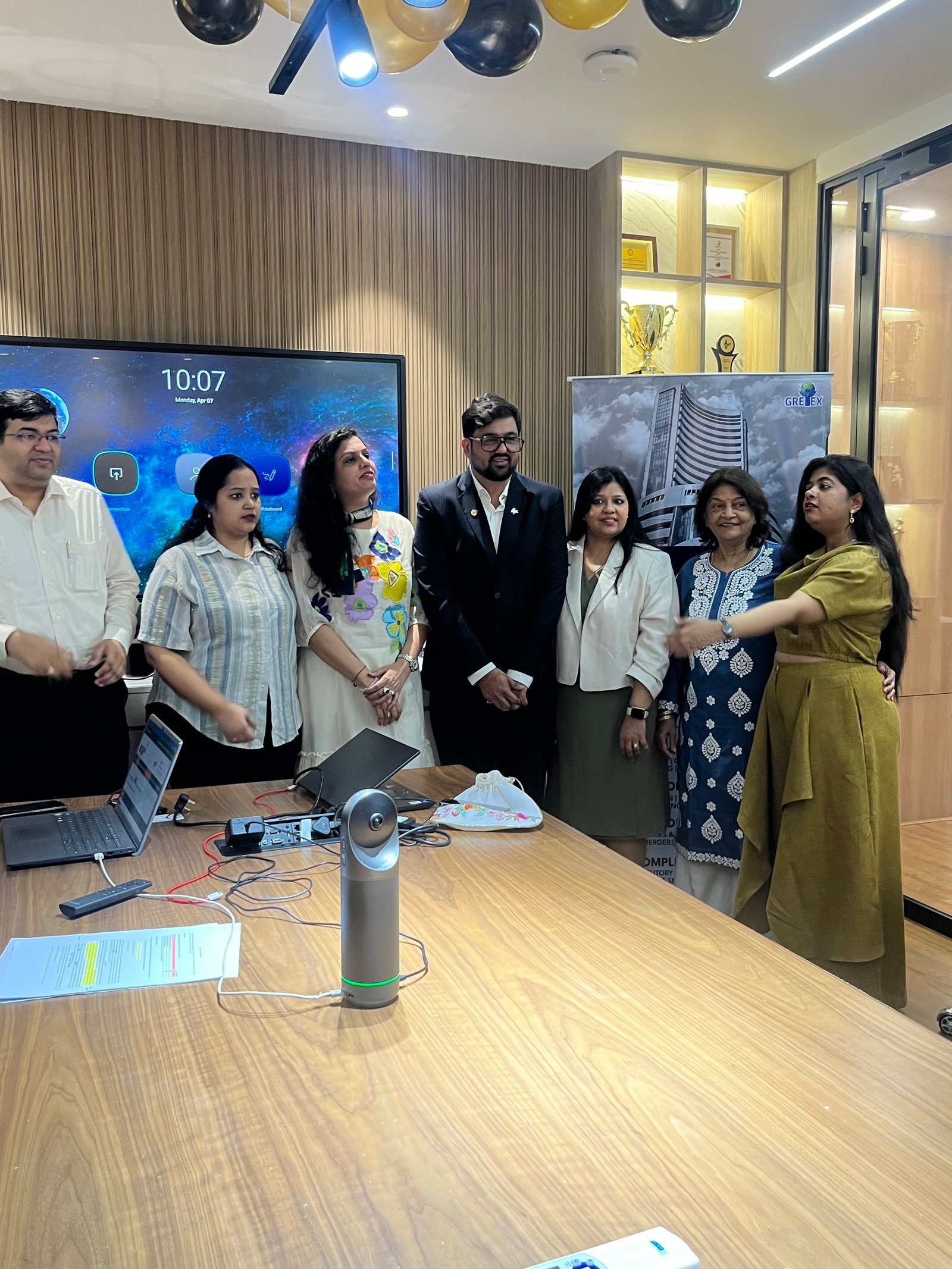 Retaggio Industries Limited Listing Ceremony Photos