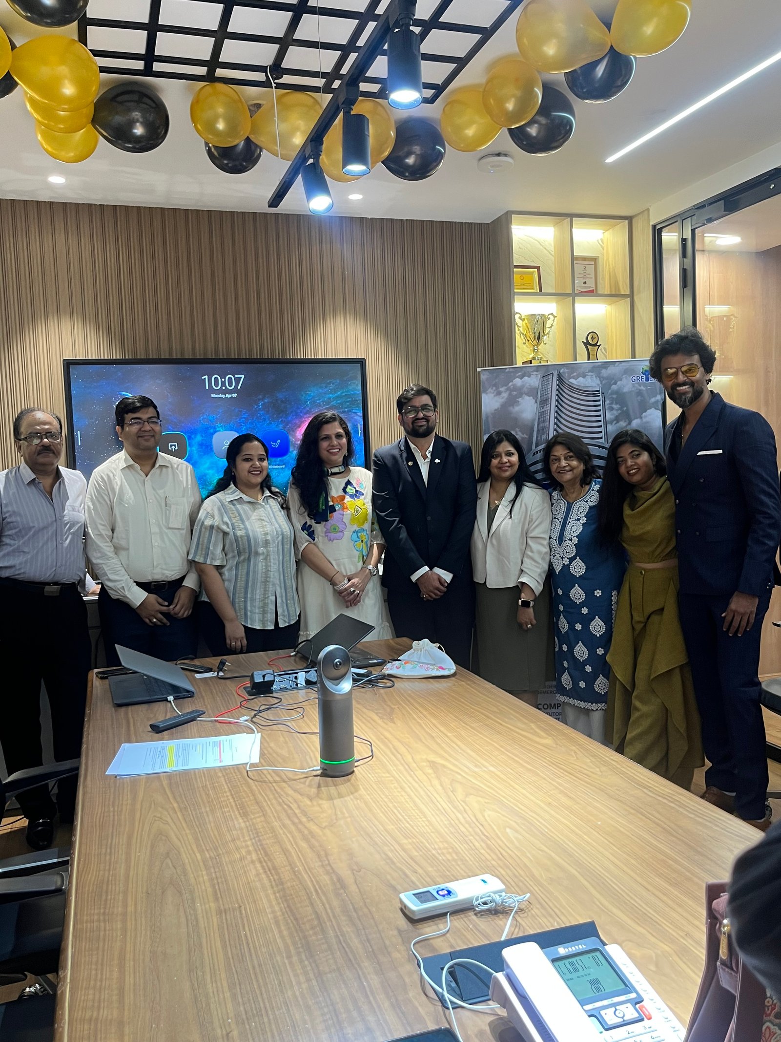 Retaggio Industries Limited Listing Ceremony Photos