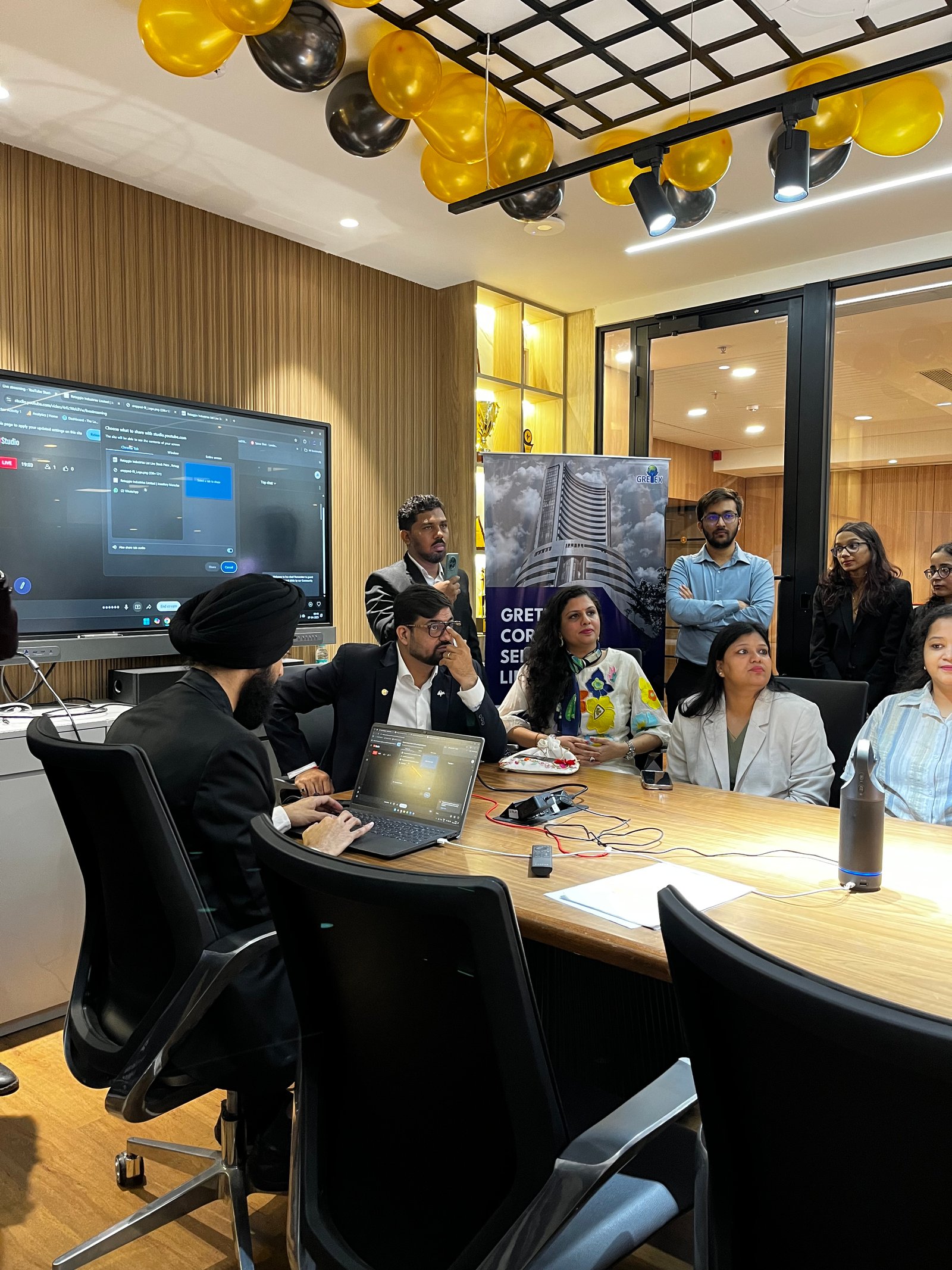 Retaggio Industries Limited Listing Ceremony Photos