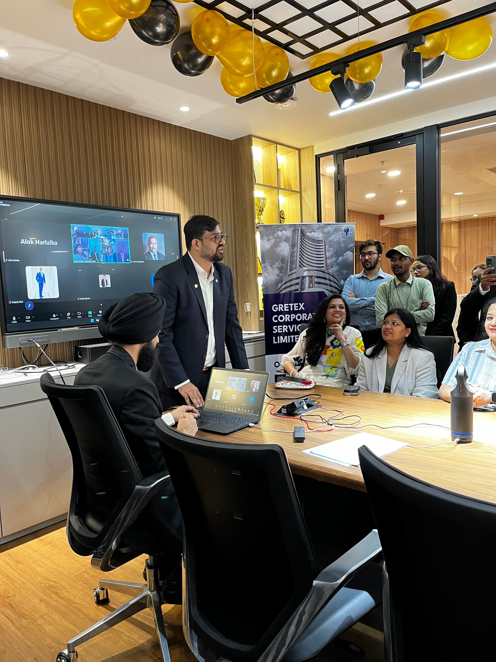 Retaggio Industries Limited Listing Ceremony Photos