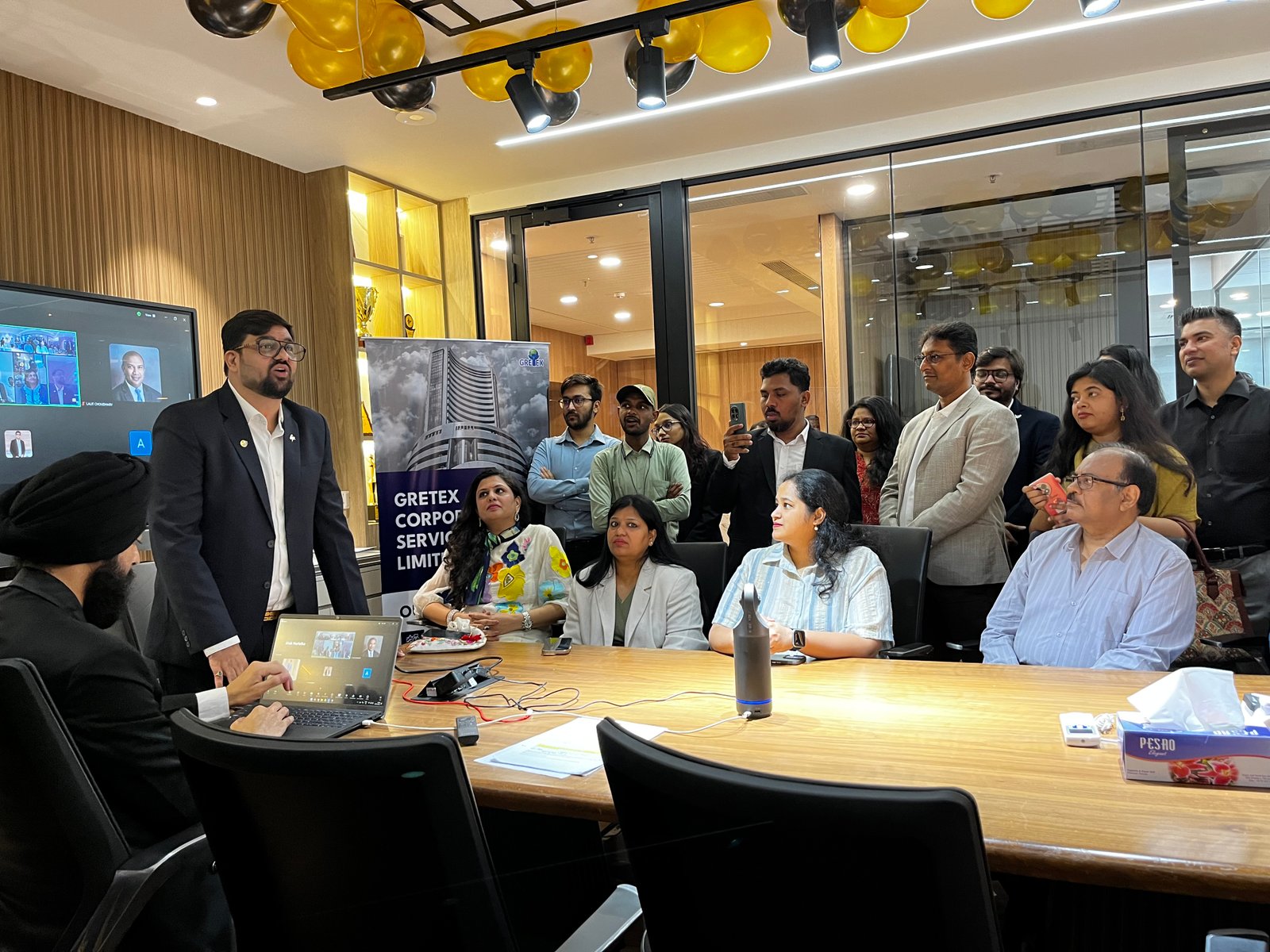 Retaggio Industries Limited Listing Ceremony Photos