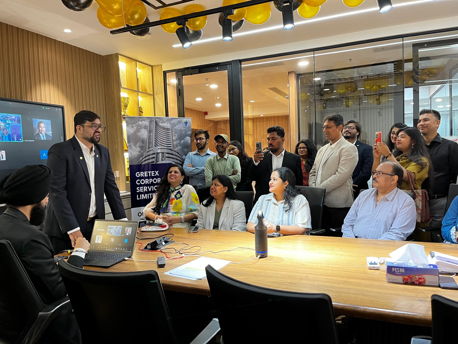 Retaggio Industries Limited Listing Ceremony Photos