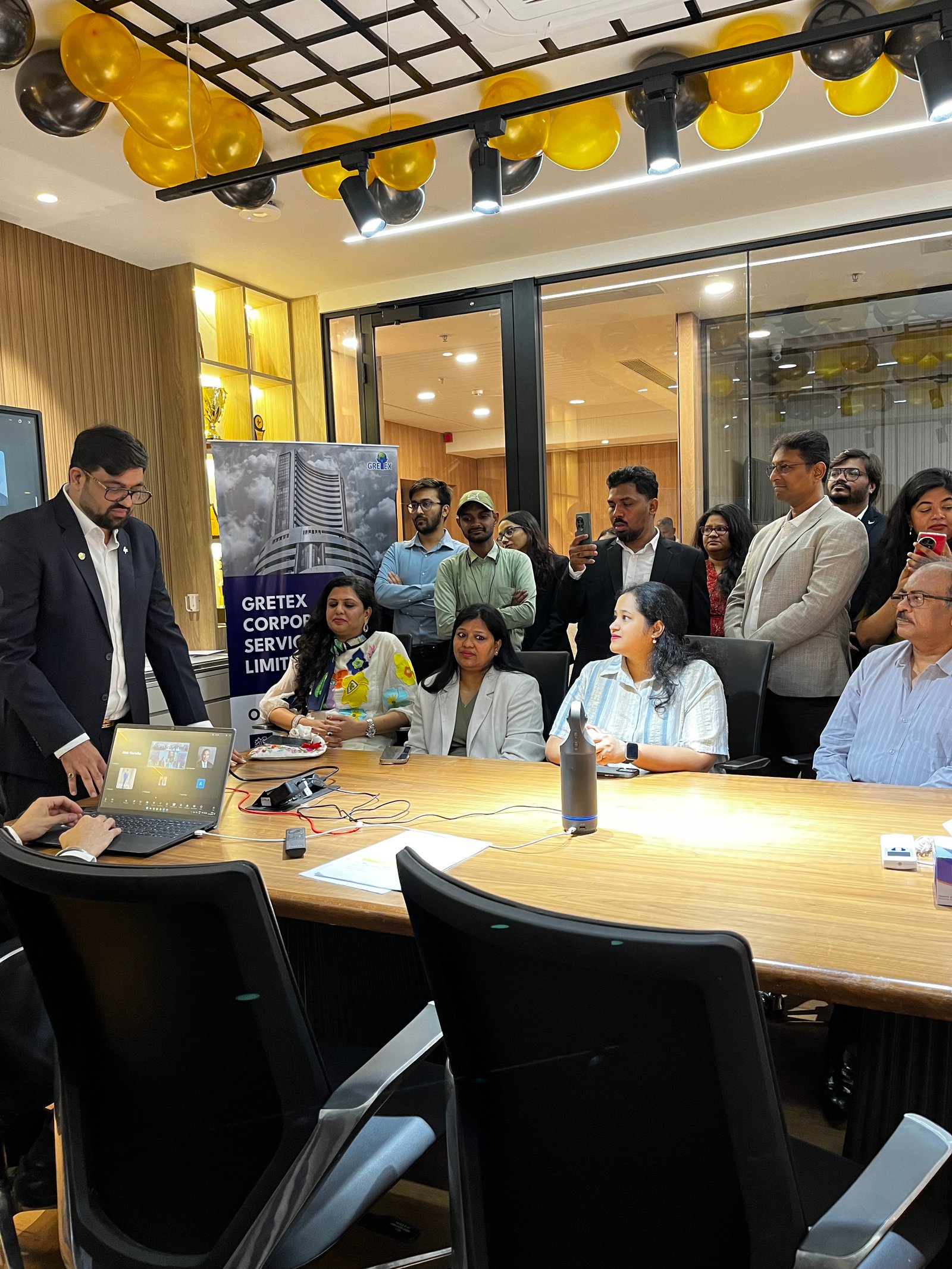 Retaggio Industries Limited Listing Ceremony Photos