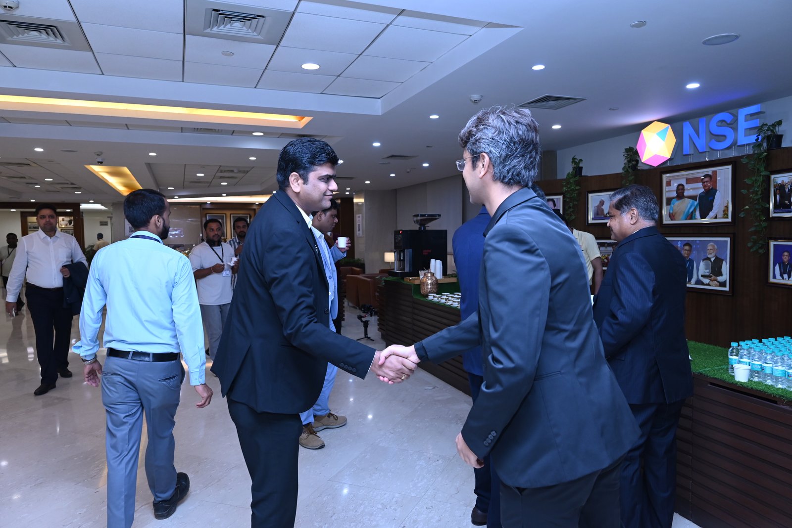 Silky Overseas Limited Listing Ceremony Photos