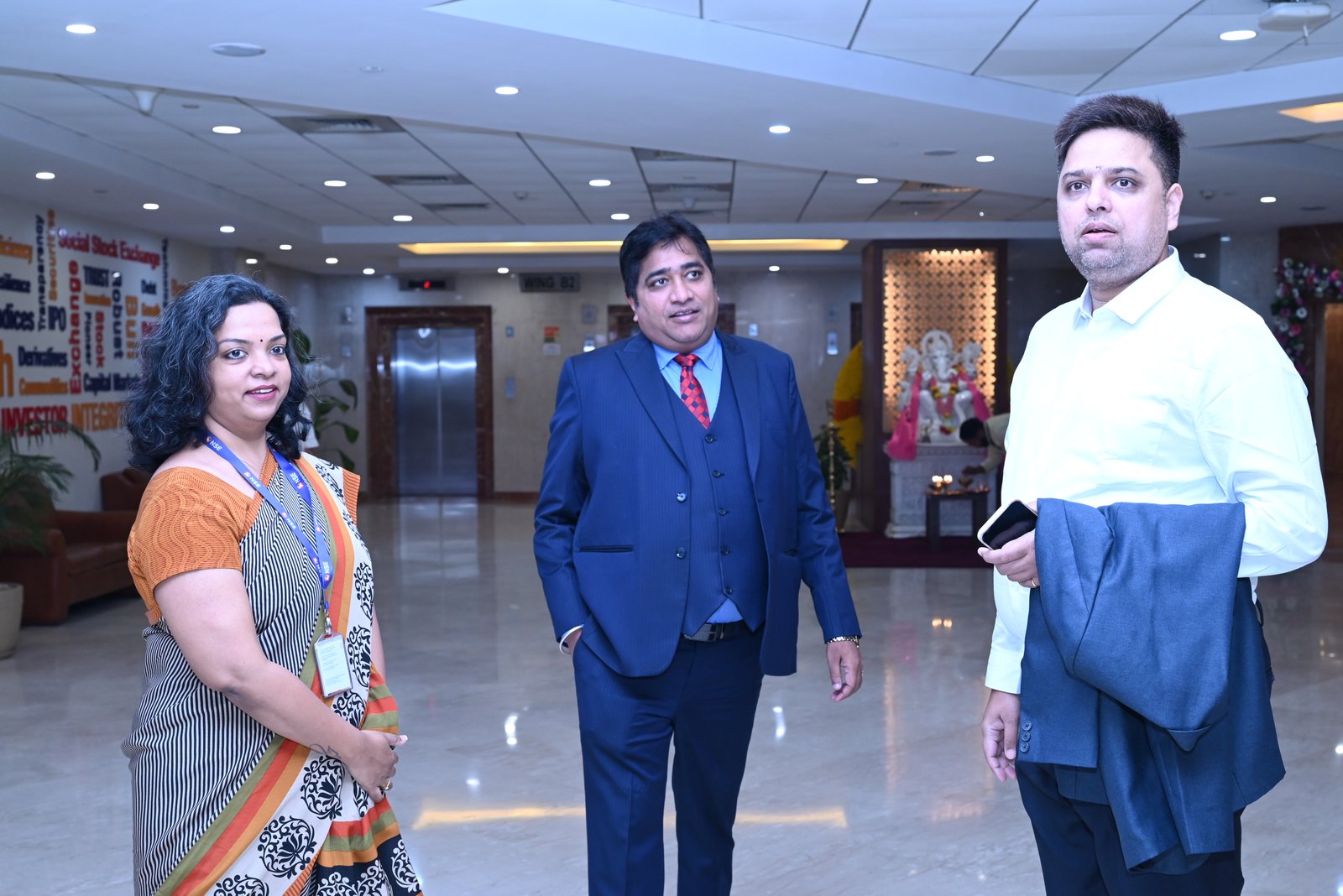 Silky Overseas Limited Listing Ceremony Photos