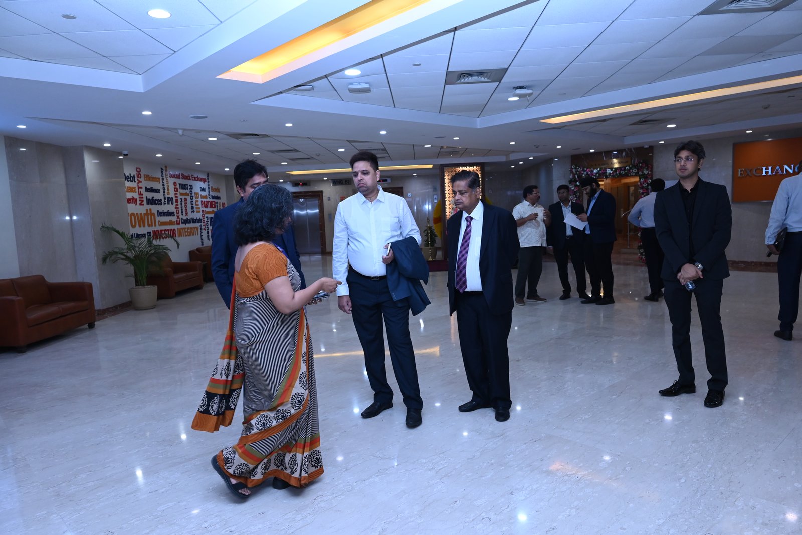 Silky Overseas Limited Listing Ceremony Photos