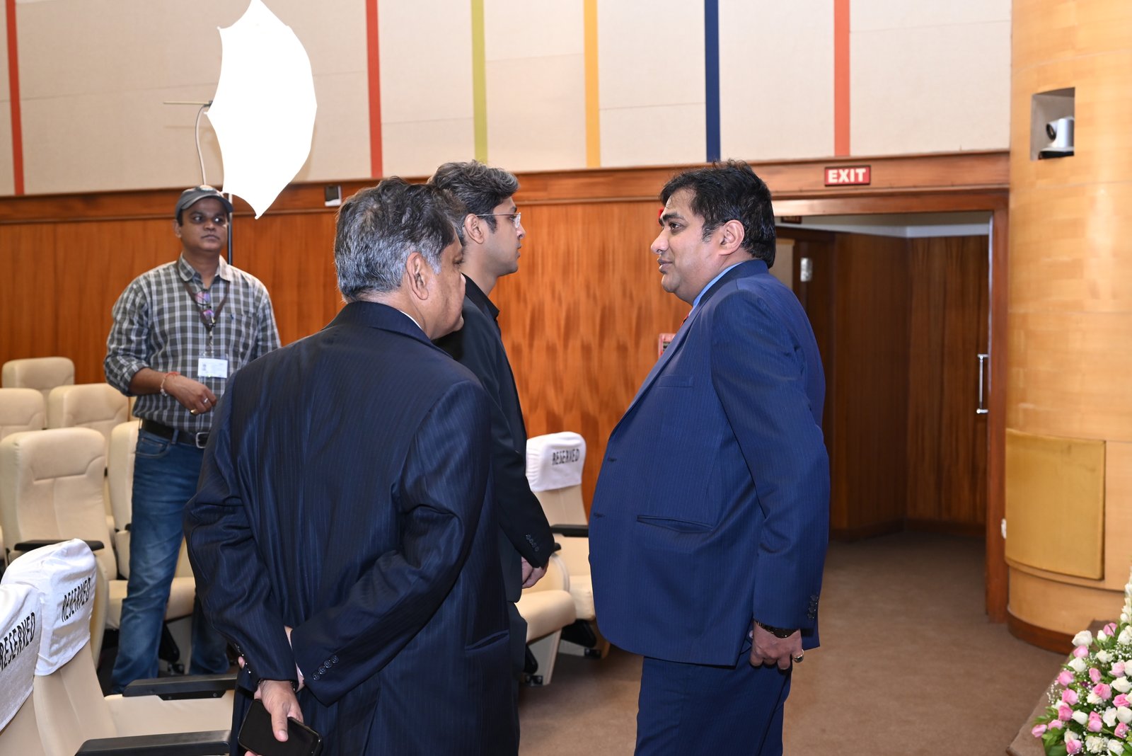 Silky Overseas Limited Listing Ceremony Photos