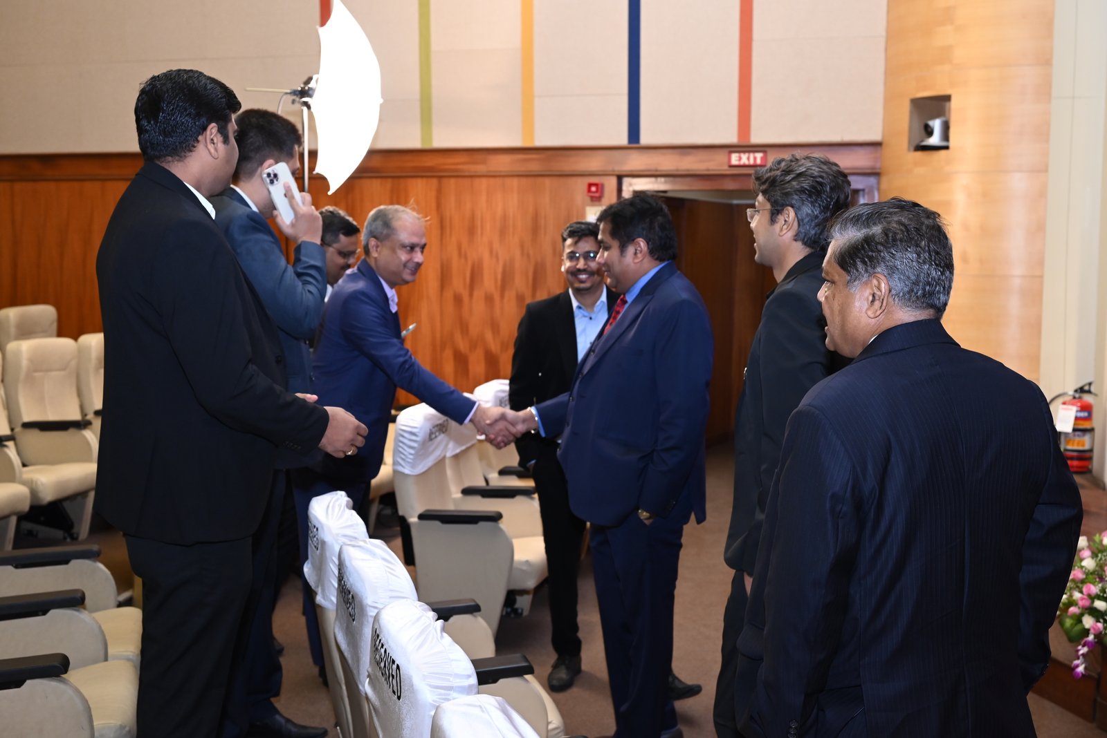 Silky Overseas Limited Listing Ceremony Photos