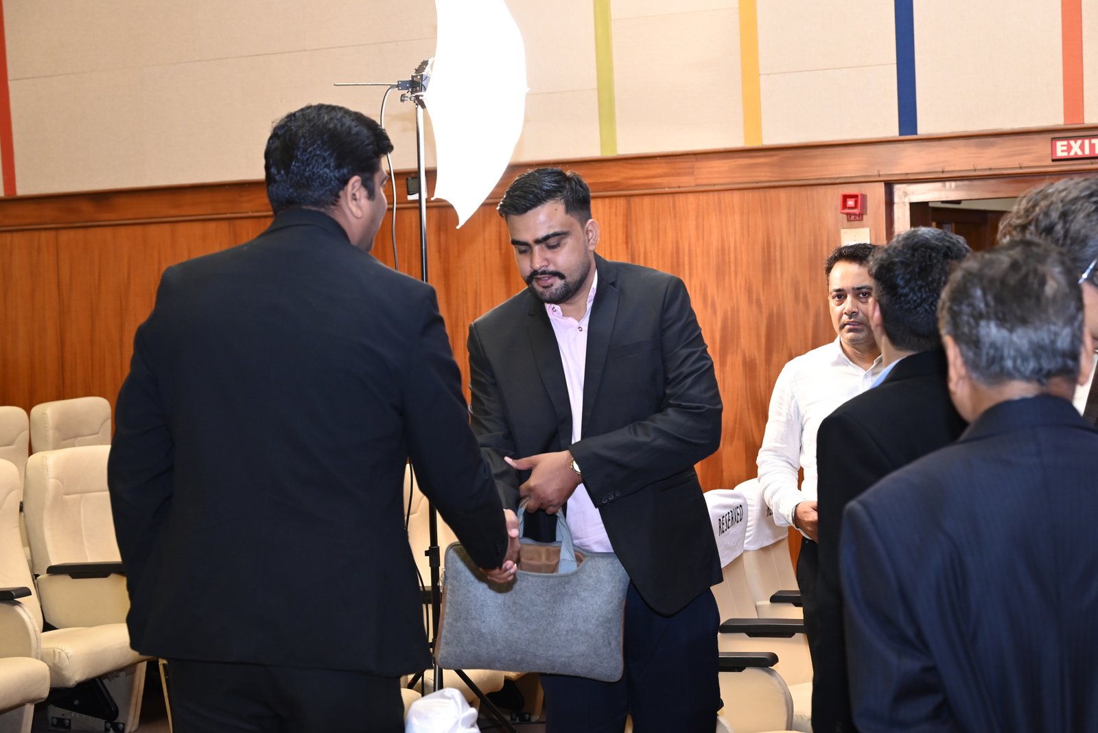 Silky Overseas Limited Listing Ceremony Photos