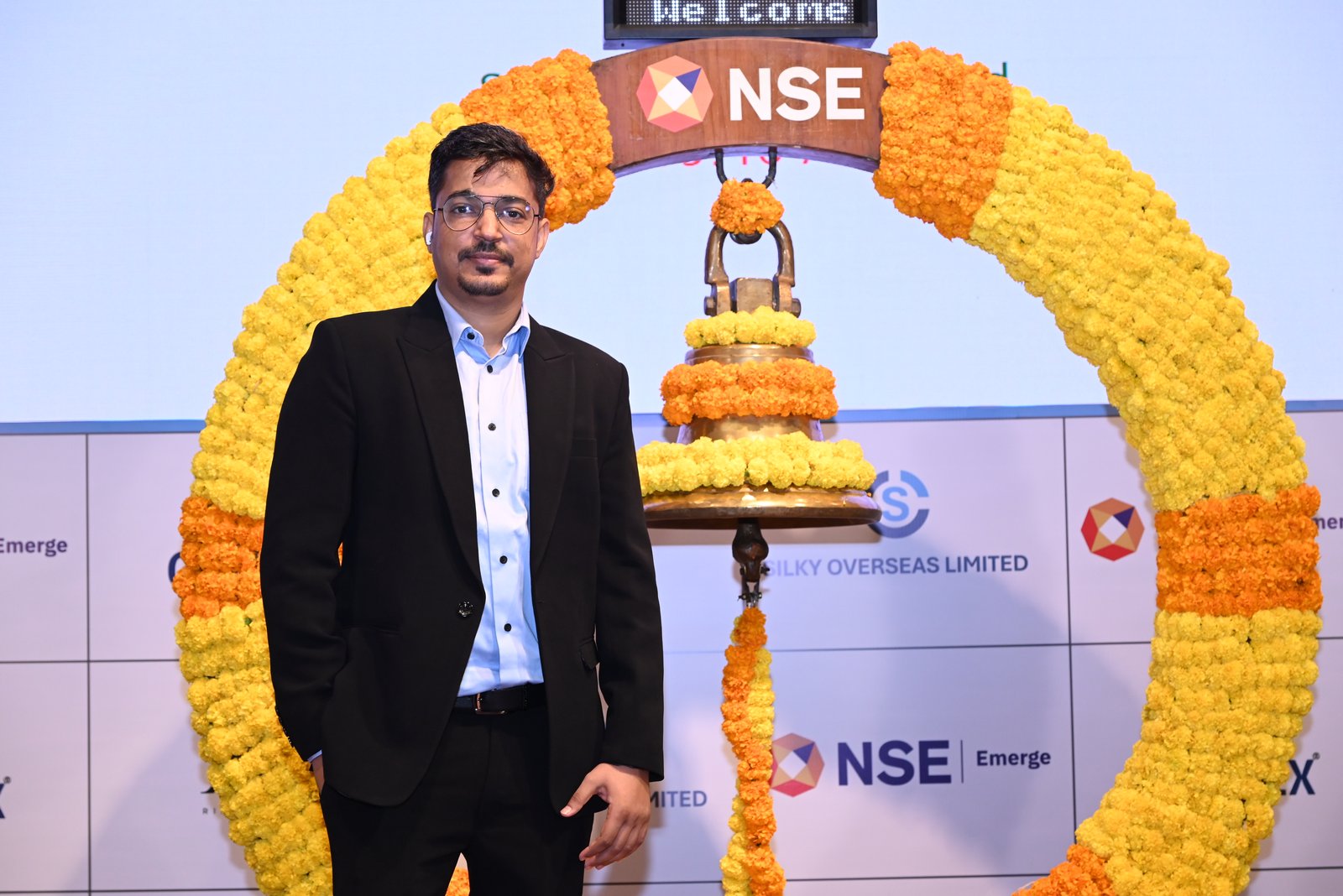 Silky Overseas Limited Listing Ceremony Photos