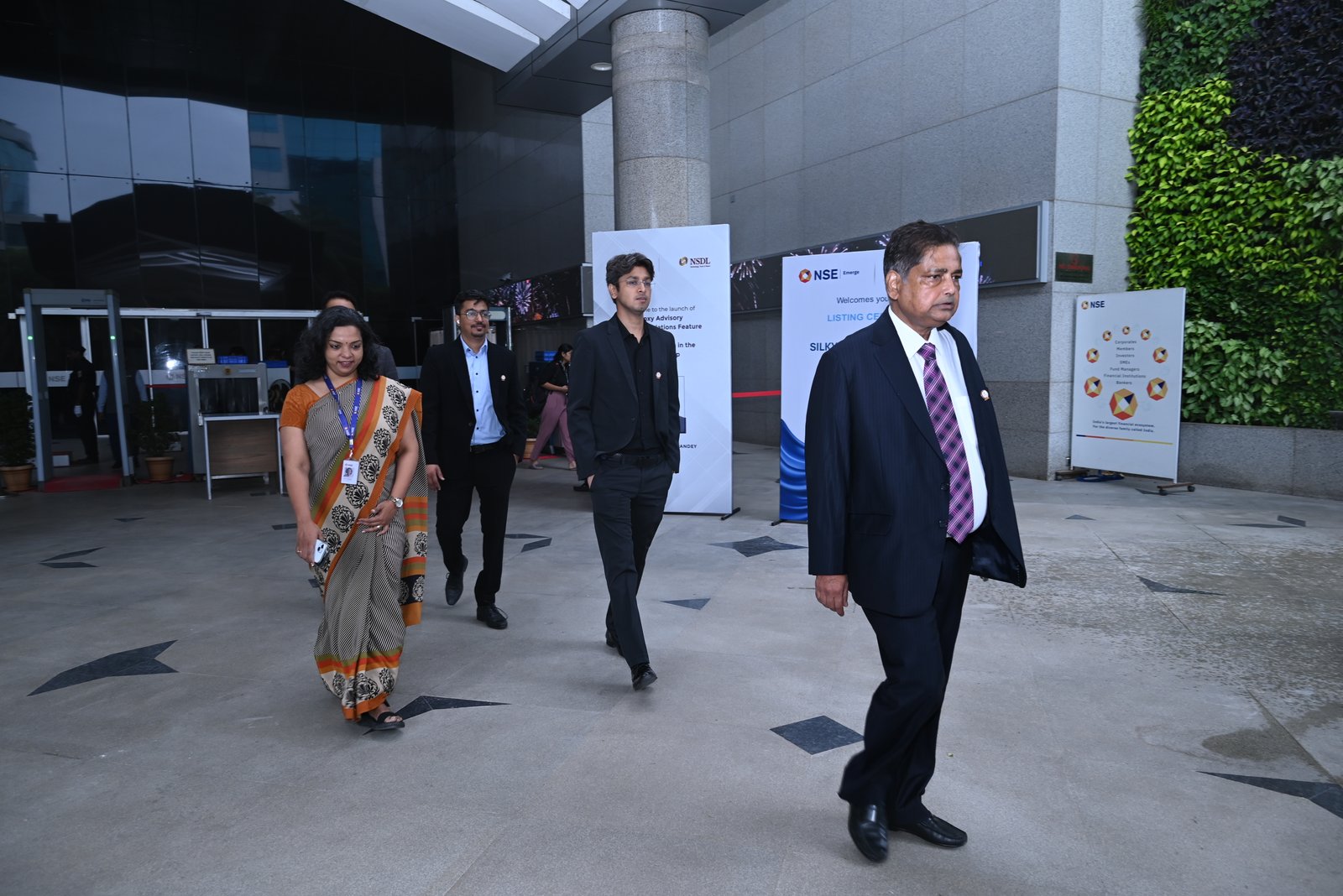 Silky Overseas Limited Listing Ceremony Photos