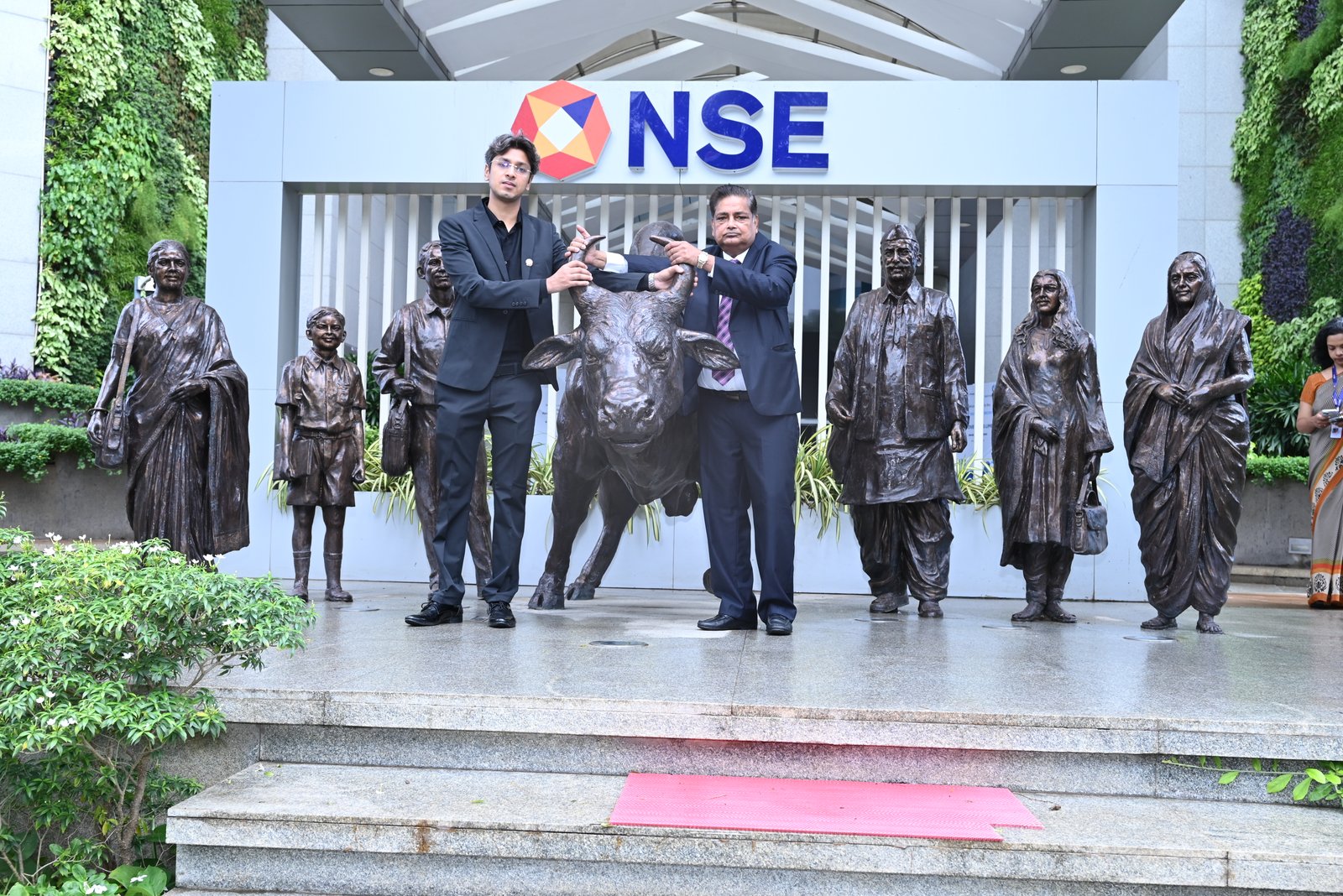 Silky Overseas Limited Listing Ceremony Photos