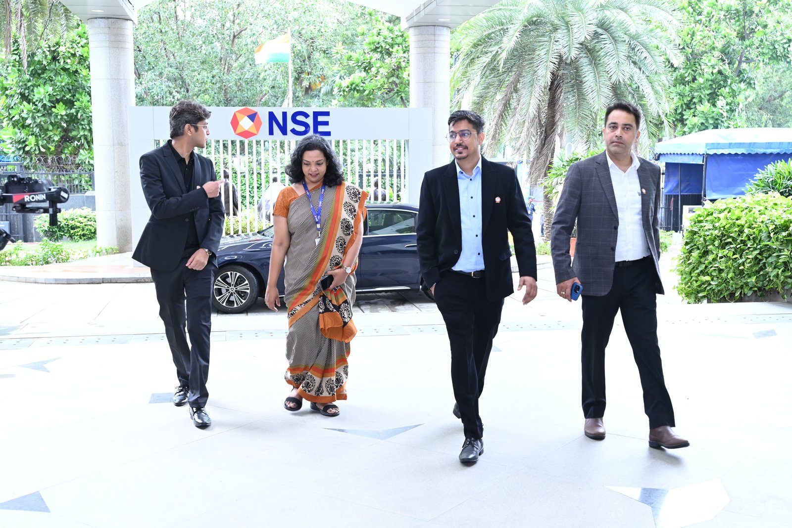 Silky Overseas Limited Listing Ceremony Photos