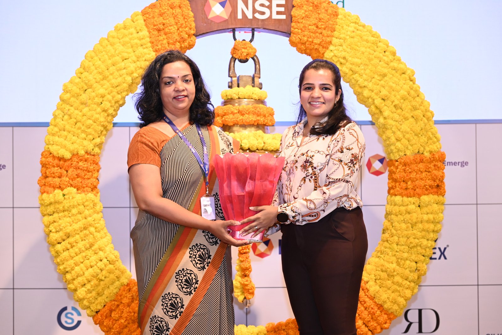 Silky Overseas Limited Listing Ceremony Photos