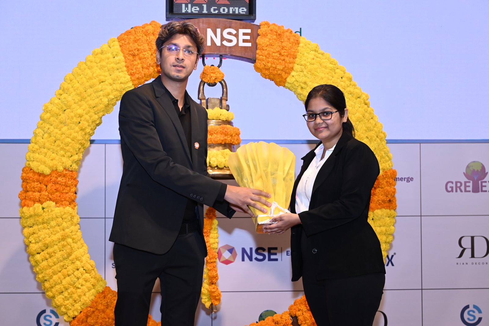 Silky Overseas Limited Listing Ceremony Photos