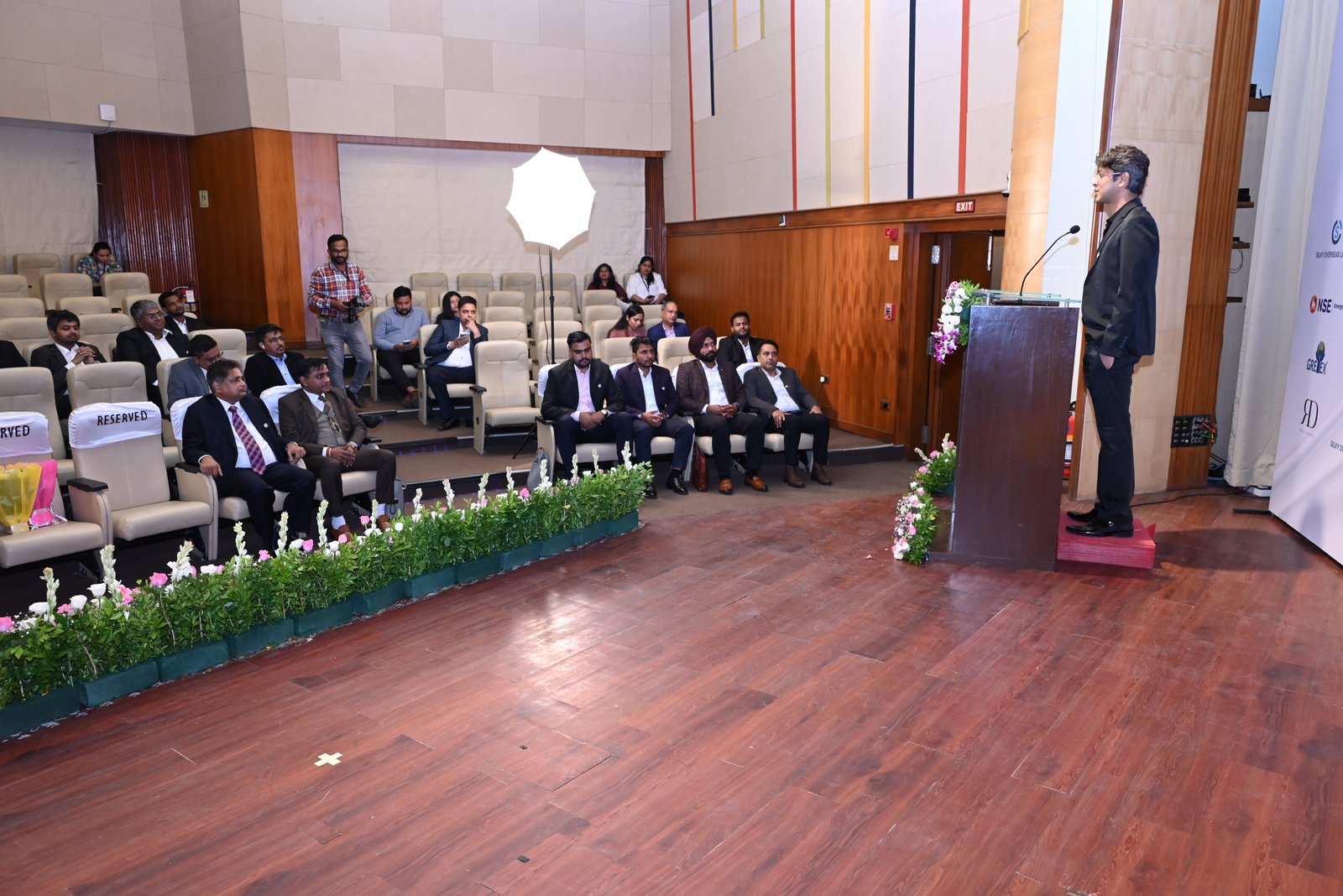 Silky Overseas Limited Listing Ceremony Photos