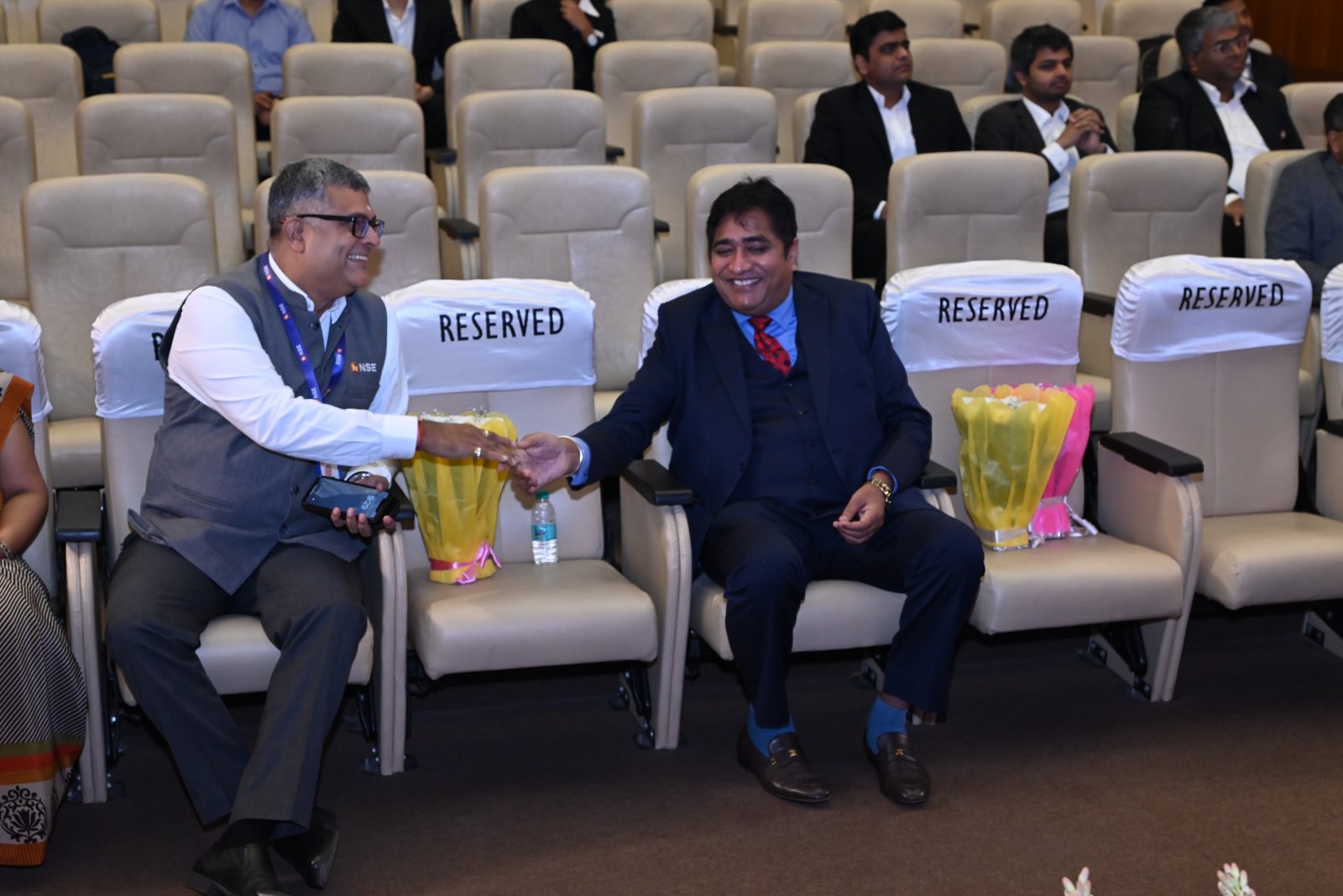 Silky Overseas Limited Listing Ceremony Photos