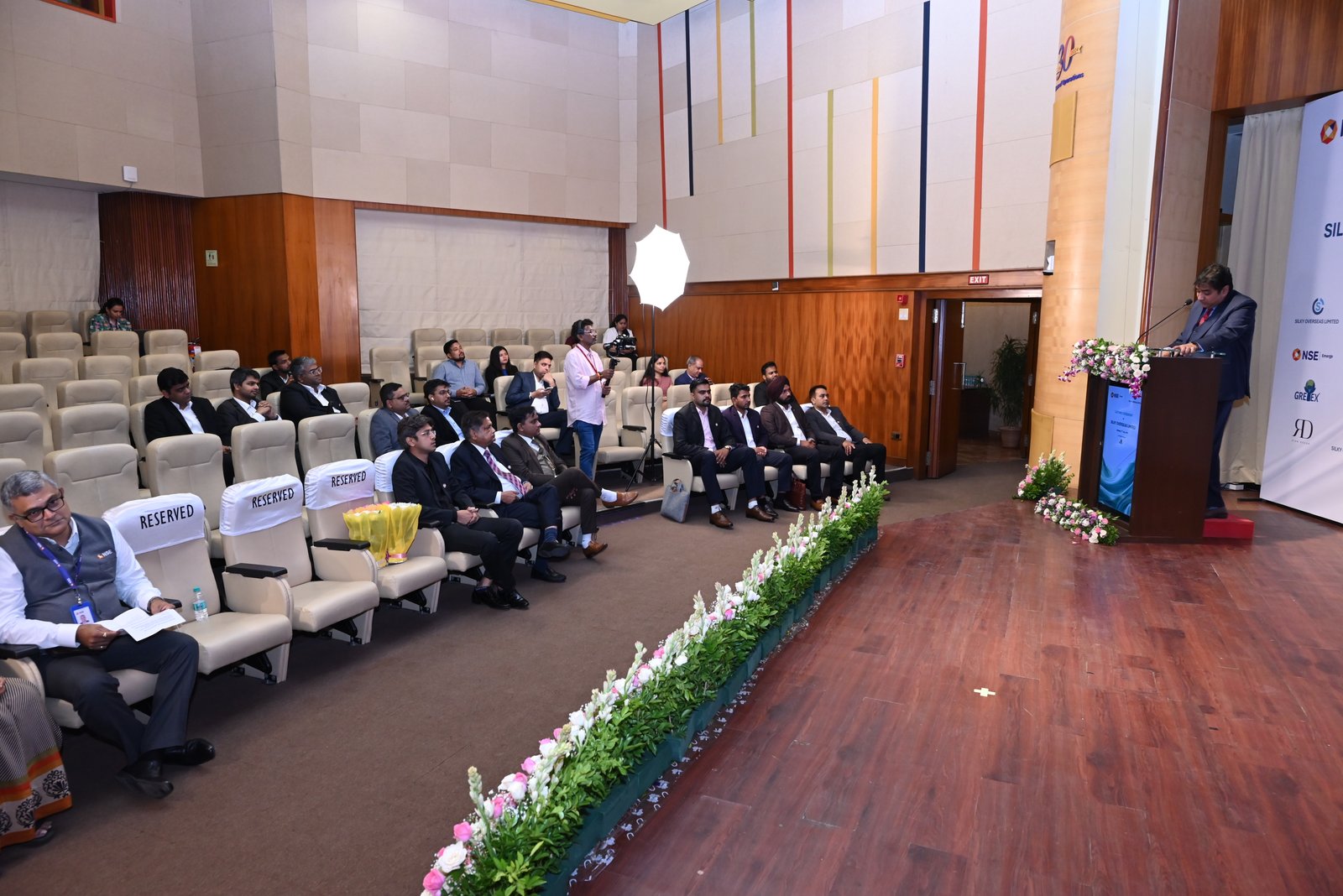 Silky Overseas Limited Listing Ceremony Photos