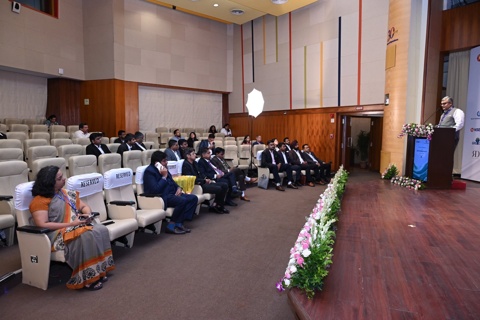 Silky Overseas Limited Listing Ceremony Photos