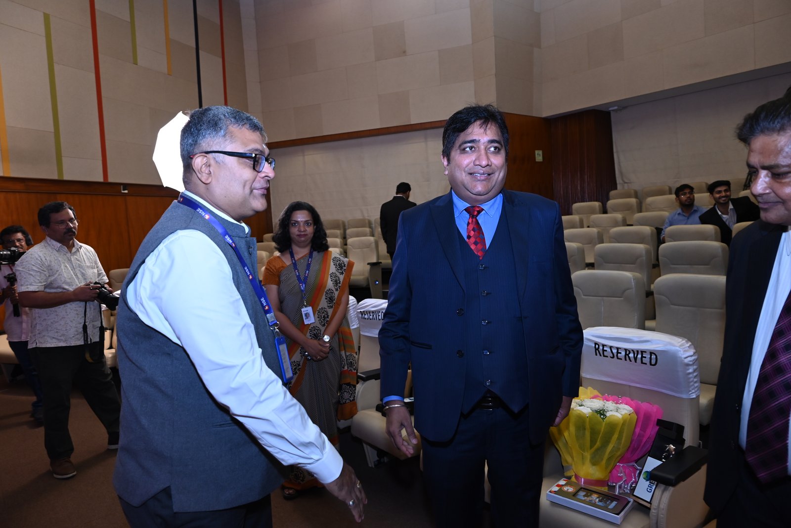 Silky Overseas Limited Listing Ceremony Photos