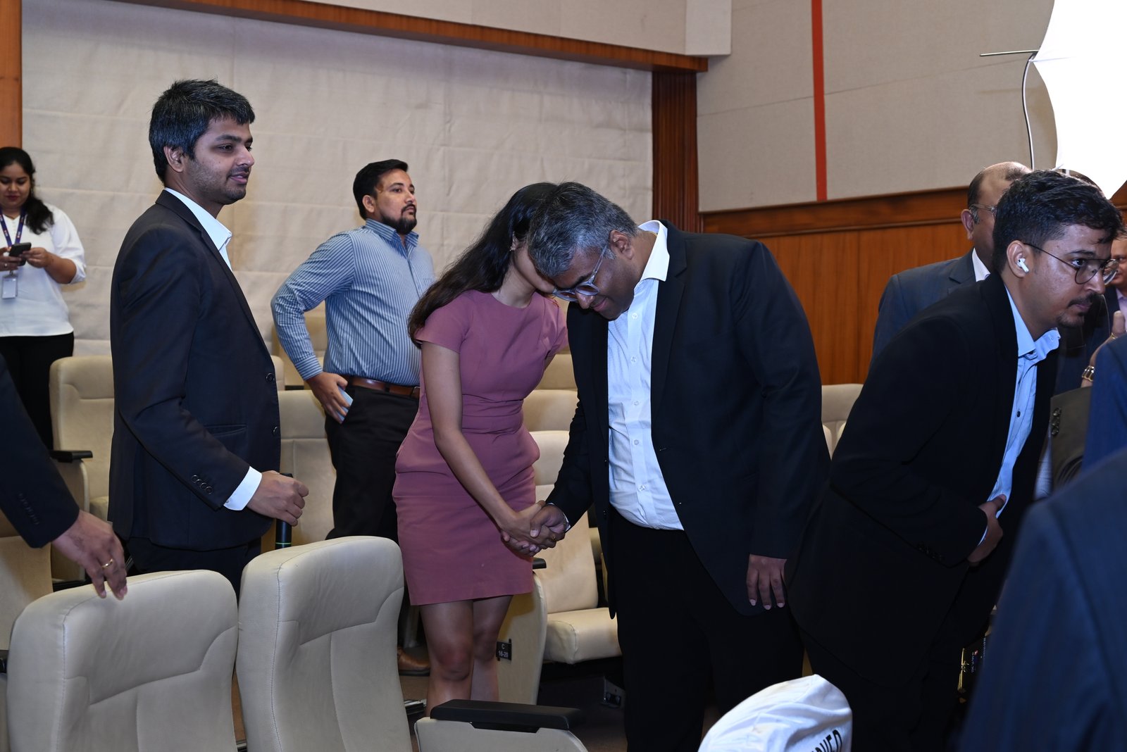 Silky Overseas Limited Listing Ceremony Photos