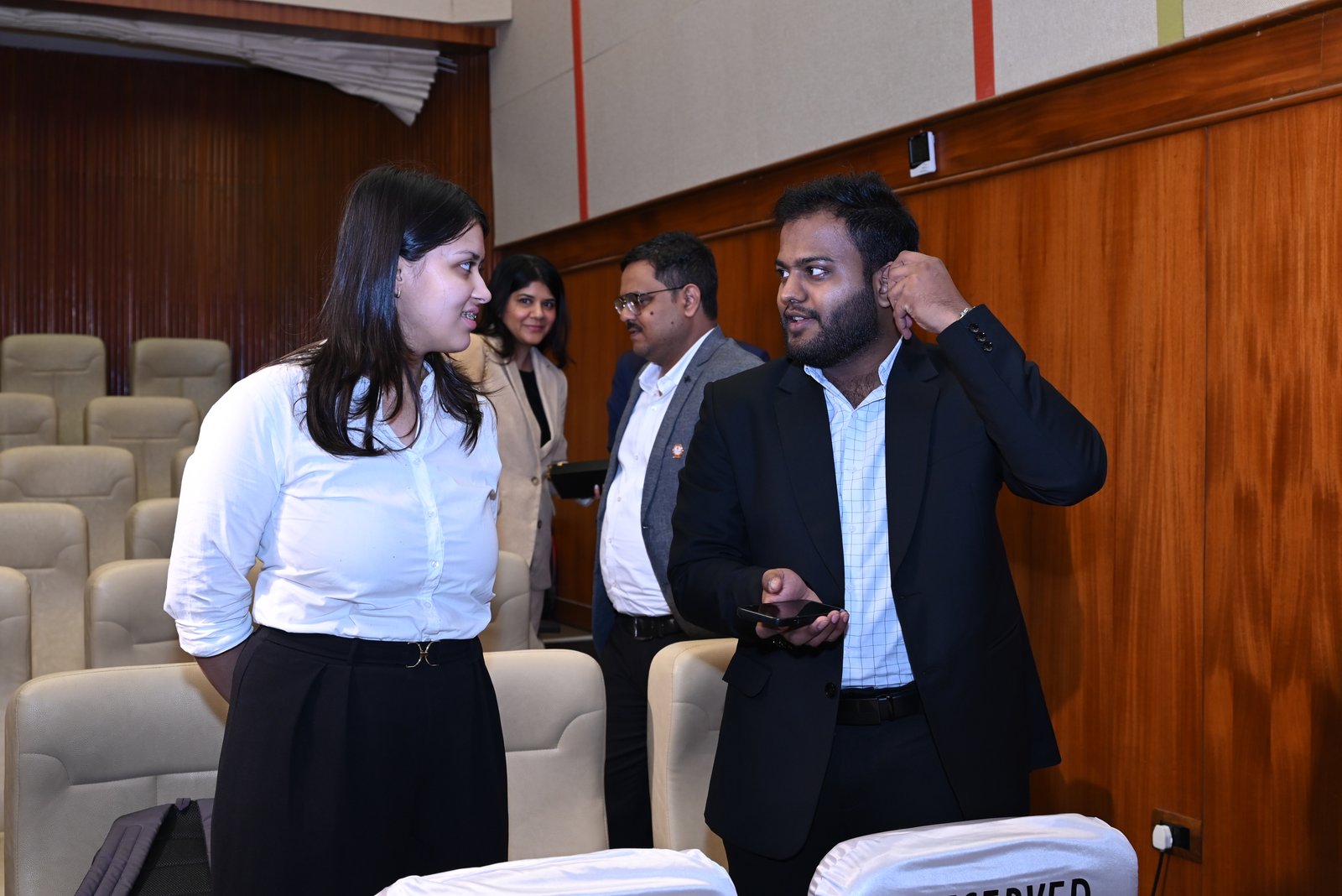 Silky Overseas Limited Listing Ceremony Photos